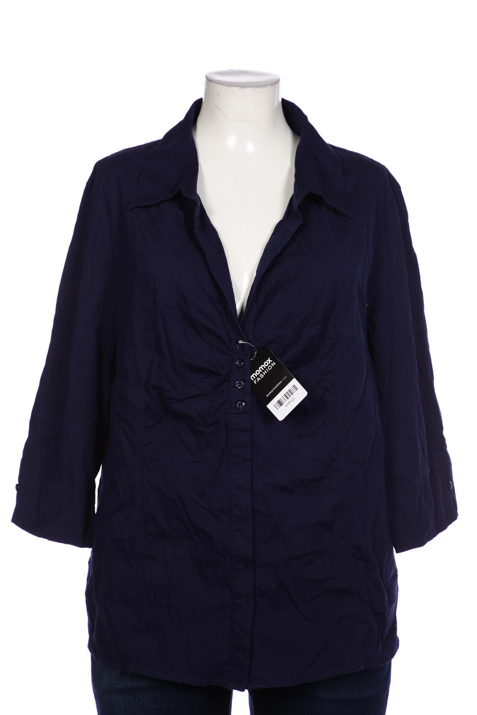

Ulla Popken Damen Bluse, marineblau, Gr. 48