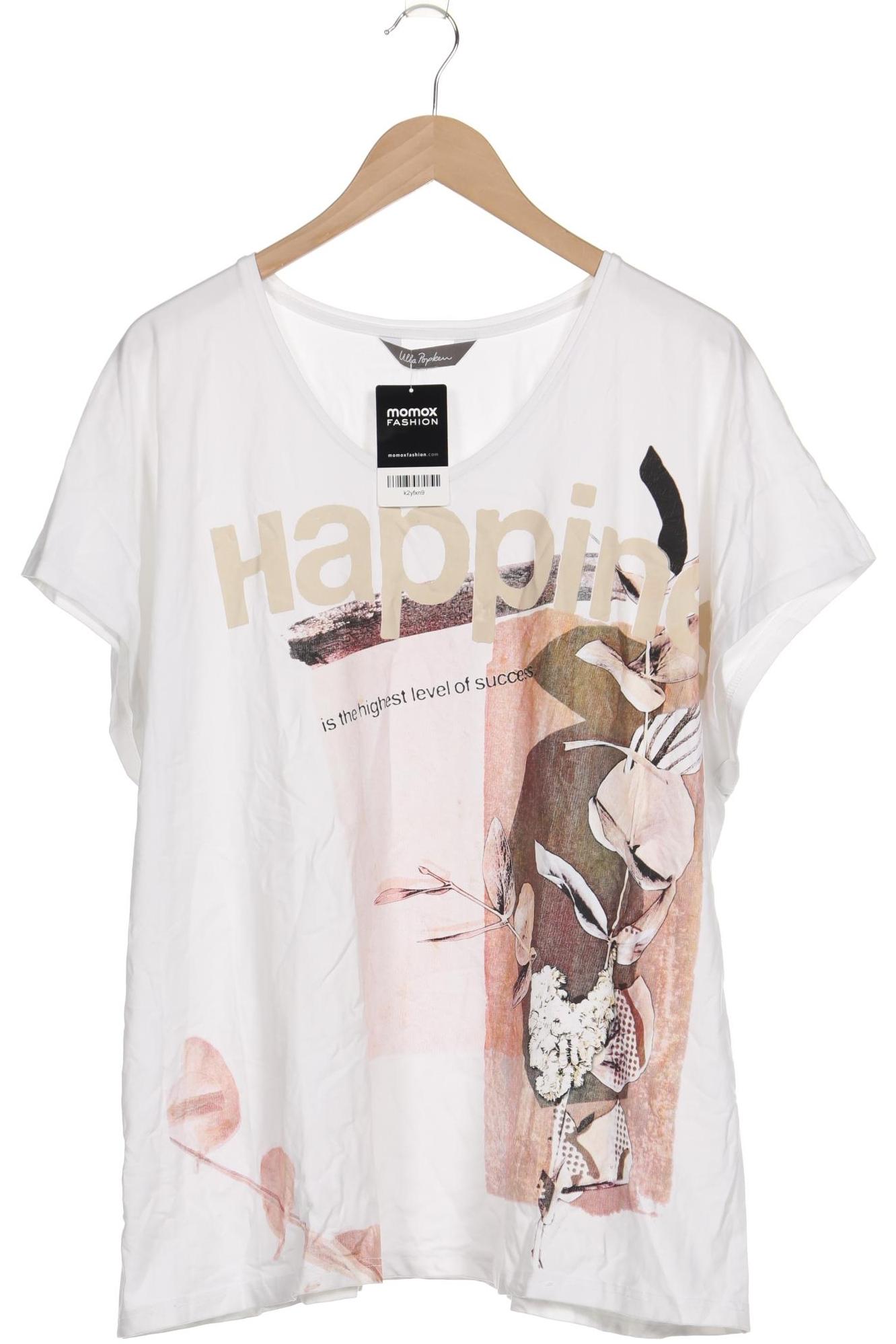 

Ulla Popken Damen T-Shirt, weiß, Gr. 52
