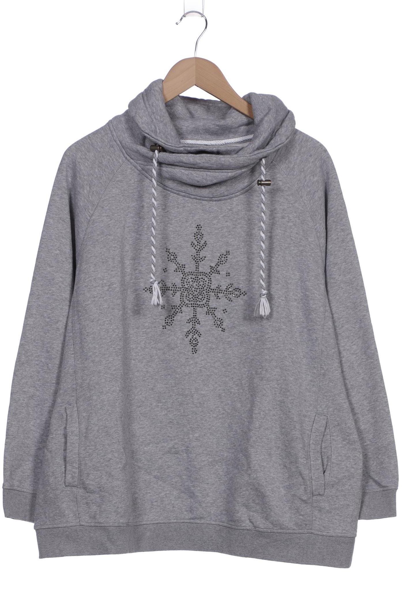 

Ulla Popken Damen Sweatshirt, grau, Gr. 46