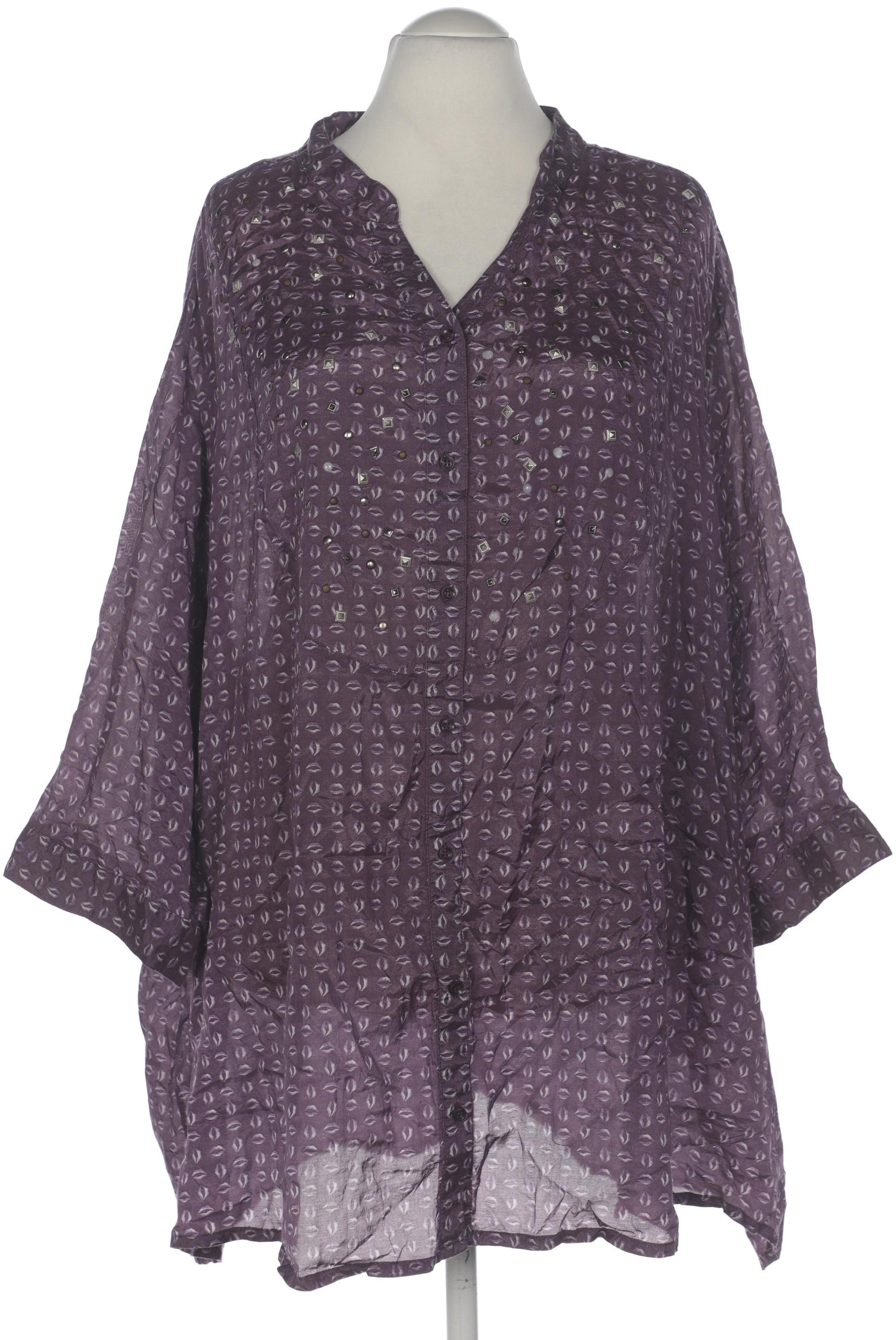 

Ulla Popken Damen Bluse, flieder, Gr. 62