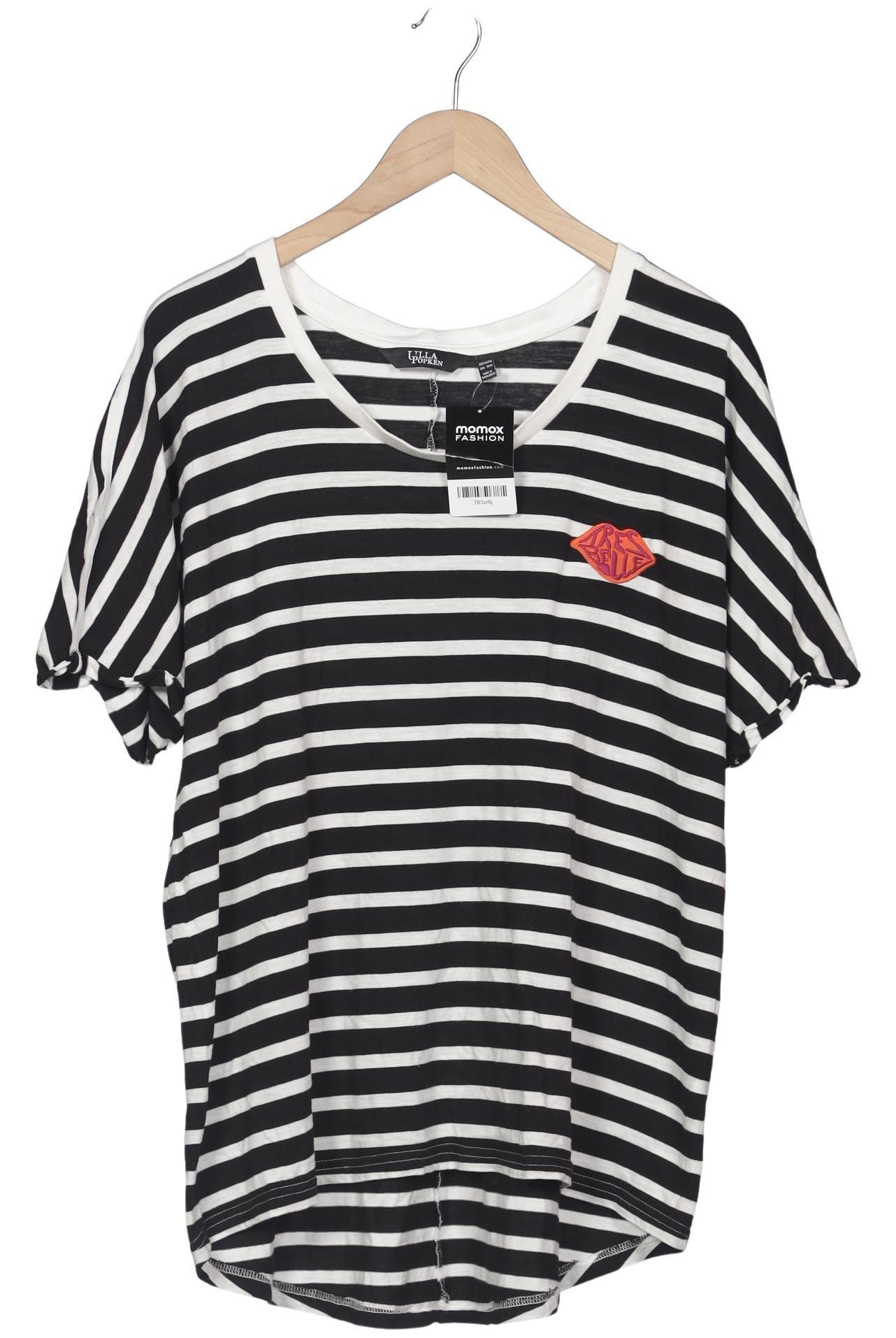 

Ulla Popken Damen T-Shirt, schwarz, Gr. 46