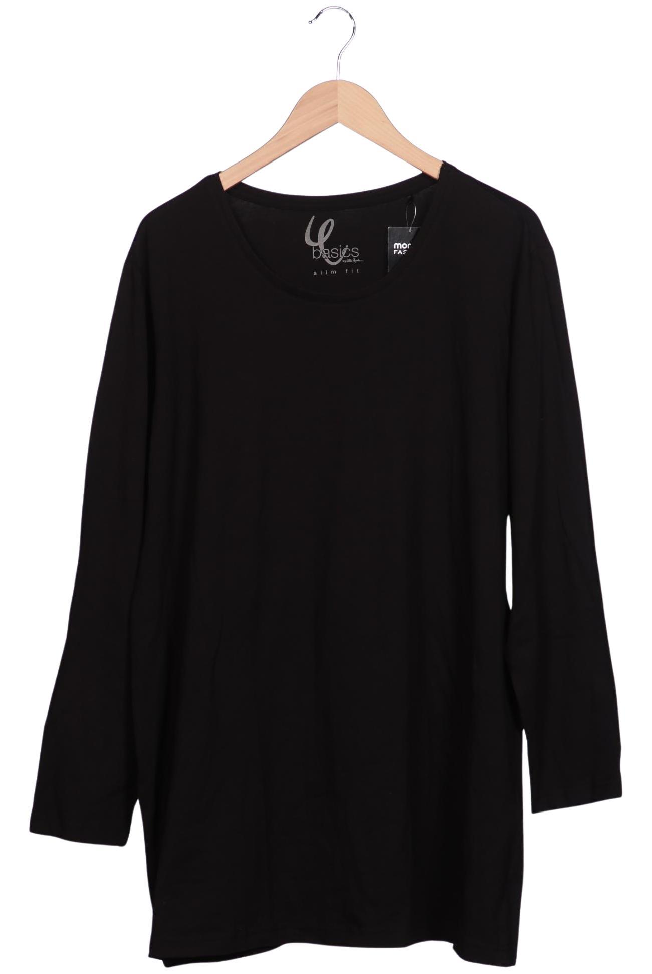 

Ulla Popken Damen Langarmshirt, schwarz, Gr. 50