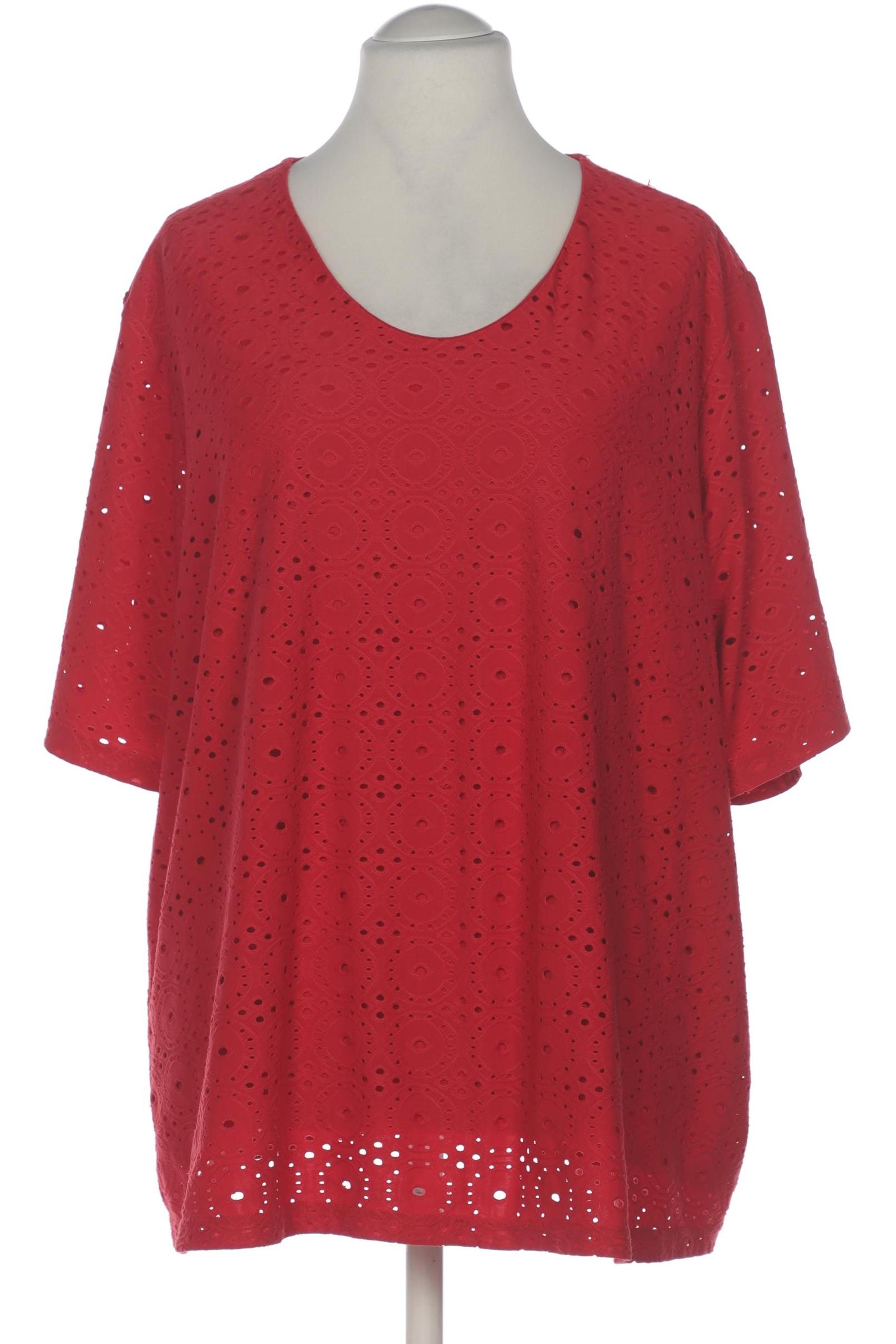 

Ulla Popken Damen T-Shirt, rot, Gr. 54