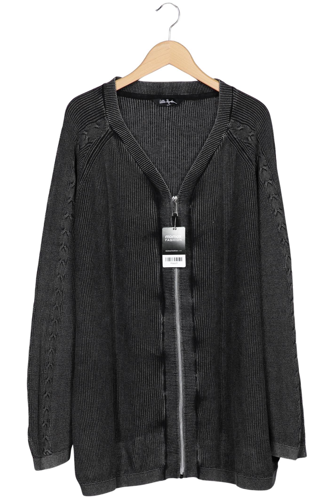 

Ulla Popken Damen Strickjacke, grau, Gr. 48