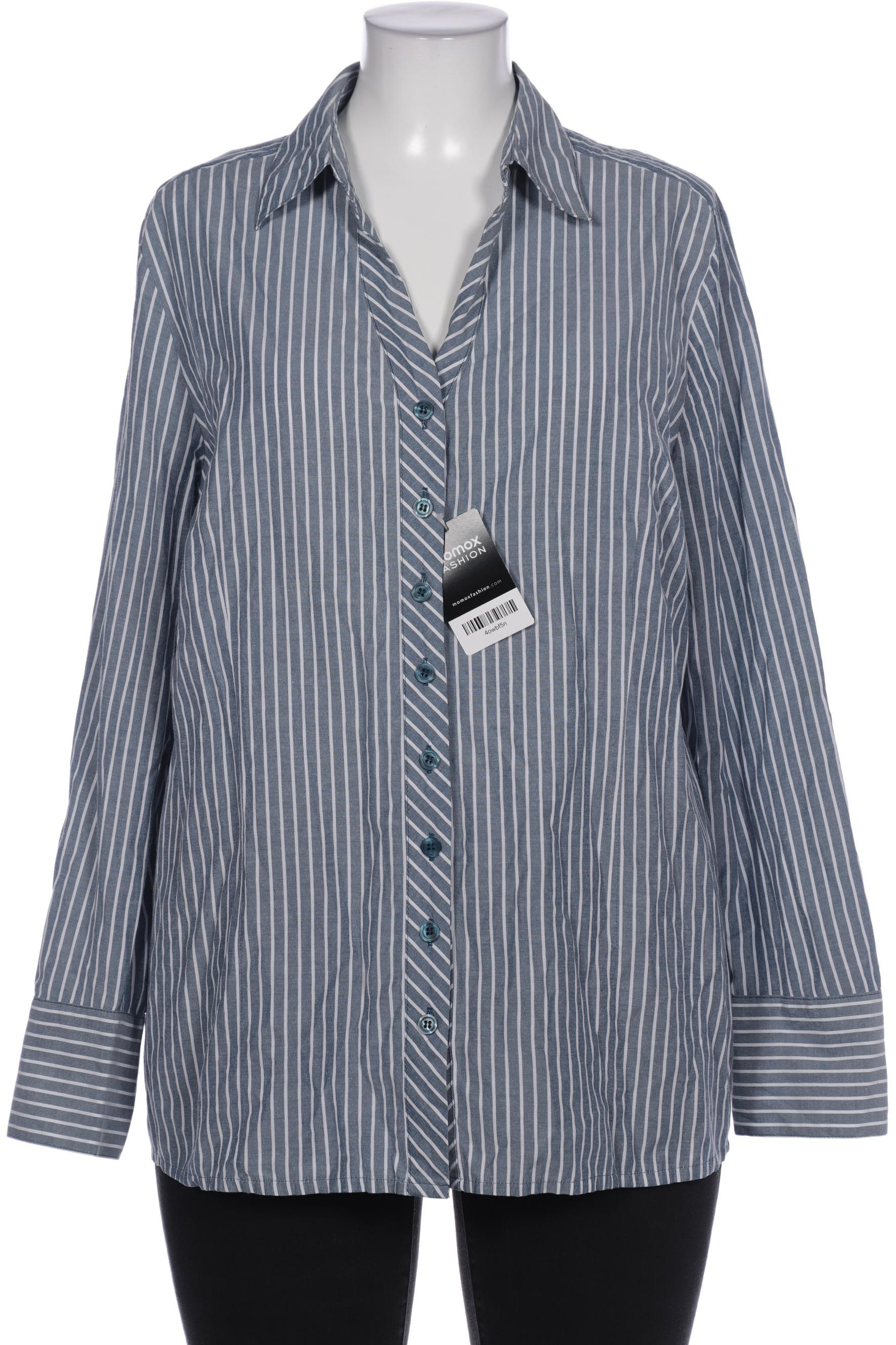 

Ulla Popken Damen Bluse, blau, Gr. 46