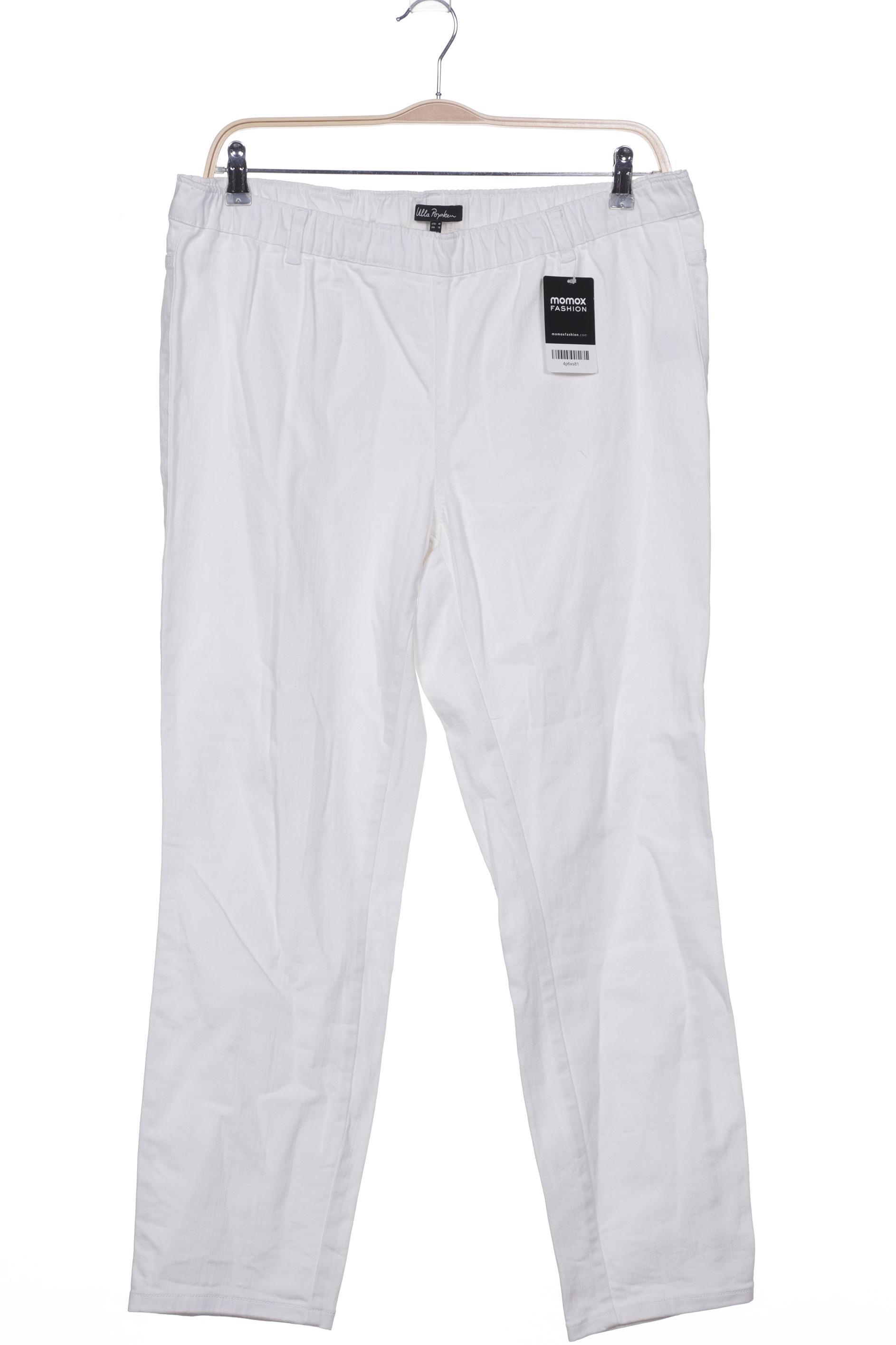 

Ulla Popken Damen Jeans, weiß, Gr. 48