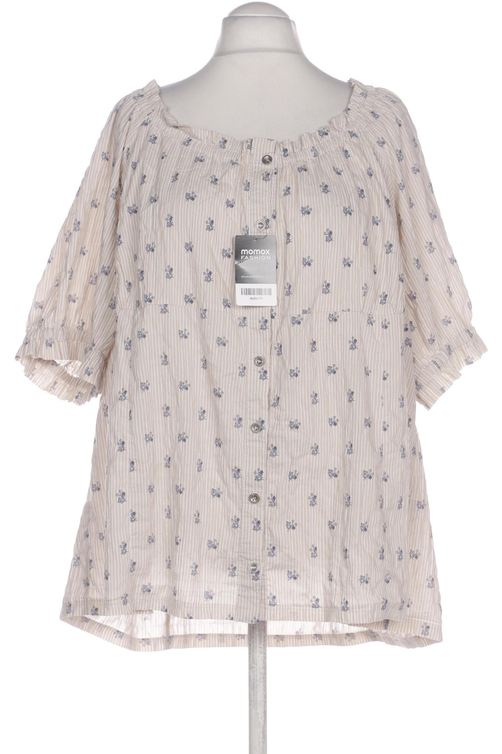 

Ulla Popken Damen Bluse, beige, Gr. 54