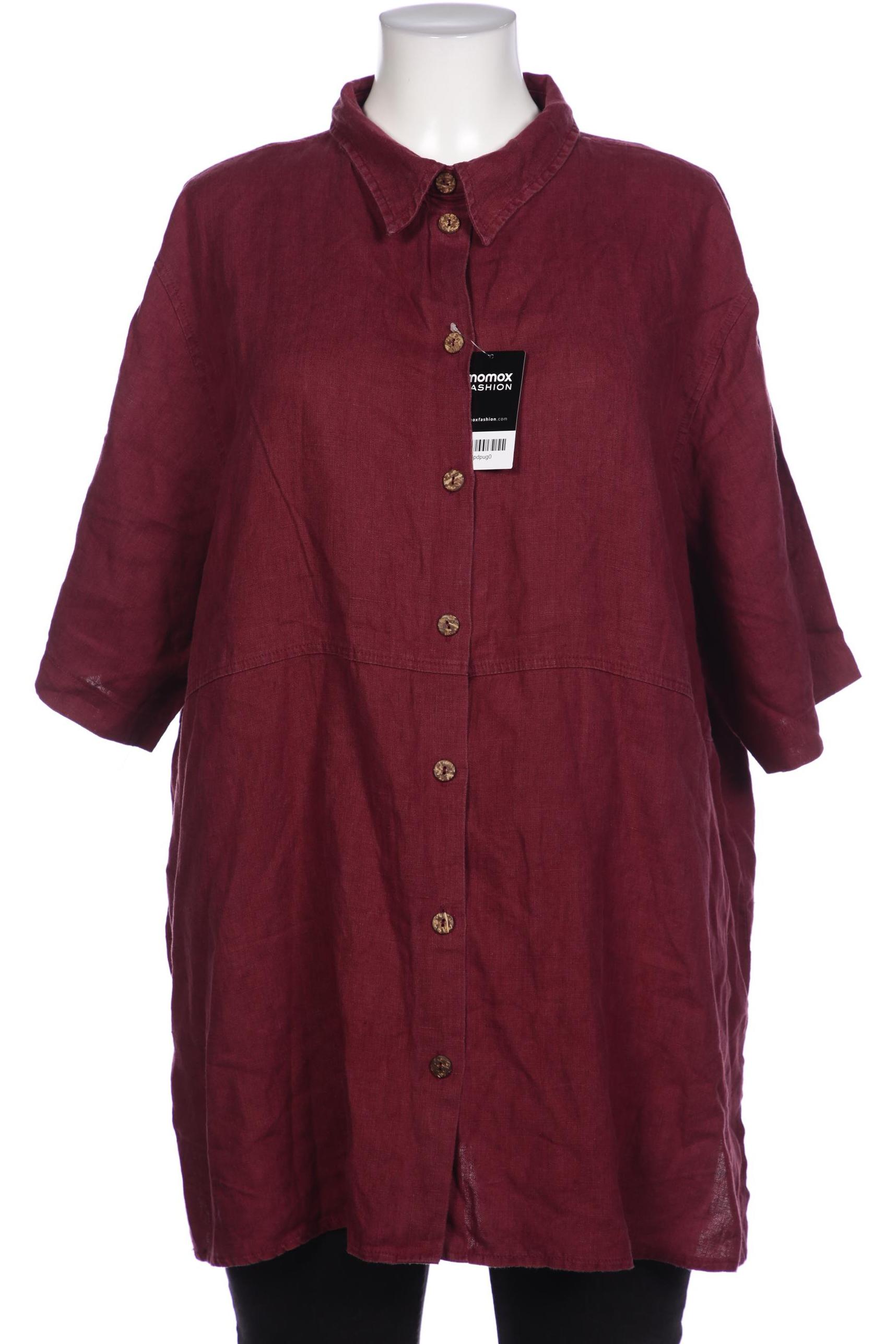 

Ulla Popken Damen Bluse, bordeaux, Gr. 50