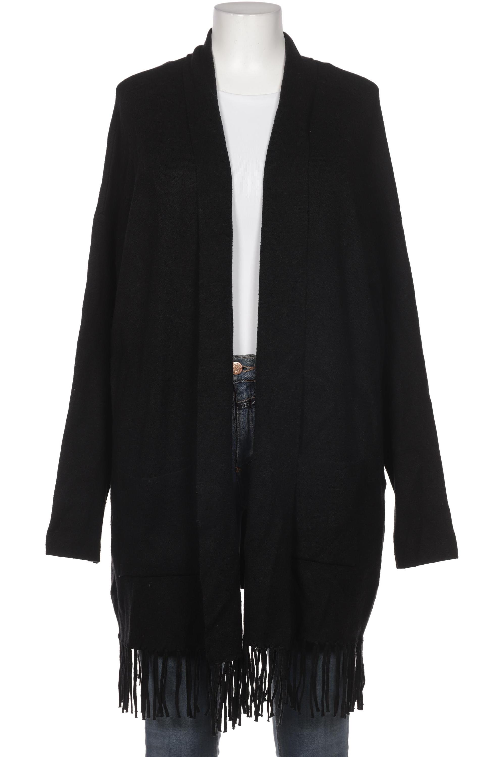 

Ulla Popken Damen Strickjacke, schwarz, Gr. 50