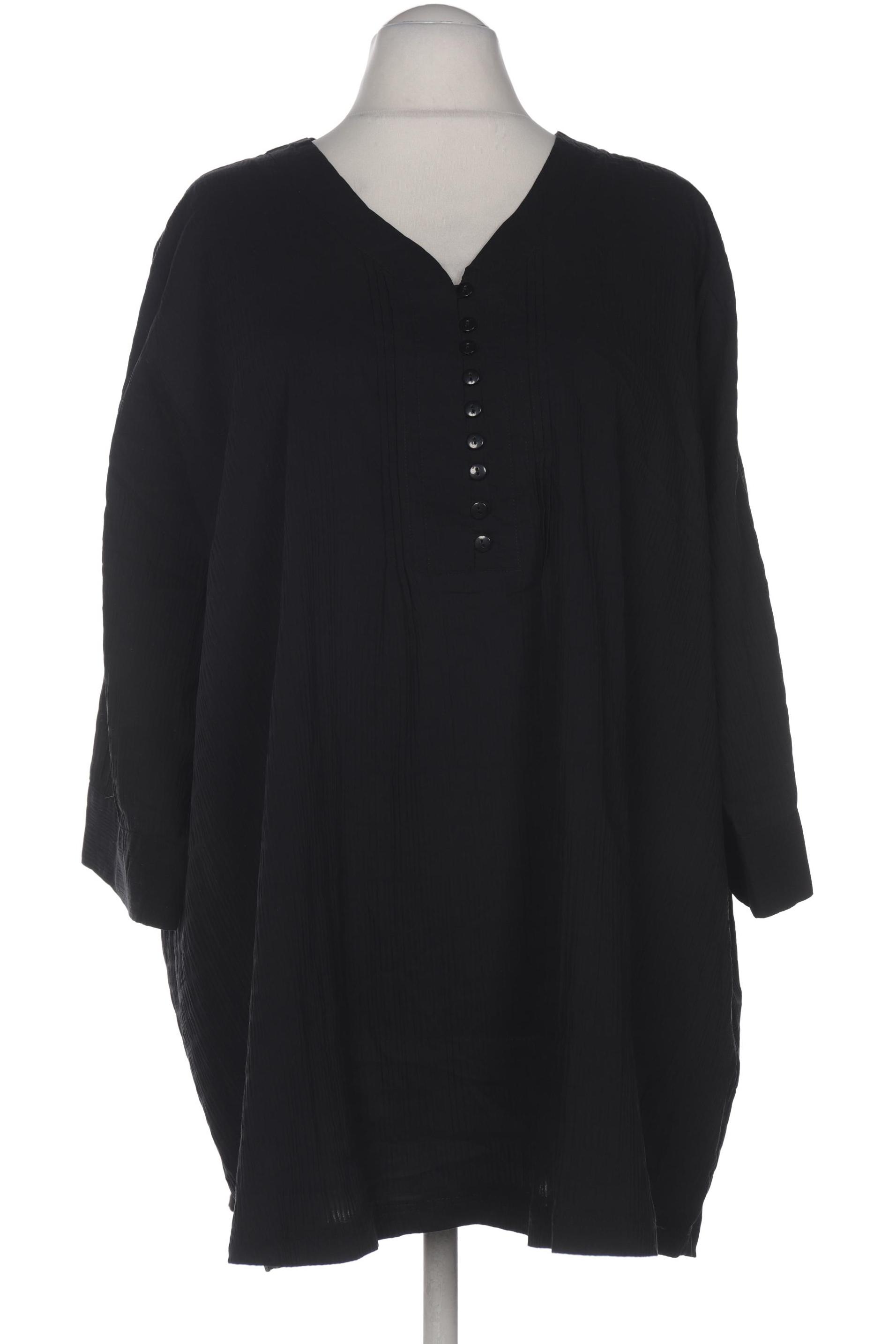 

Ulla Popken Damen Bluse, schwarz, Gr. 58