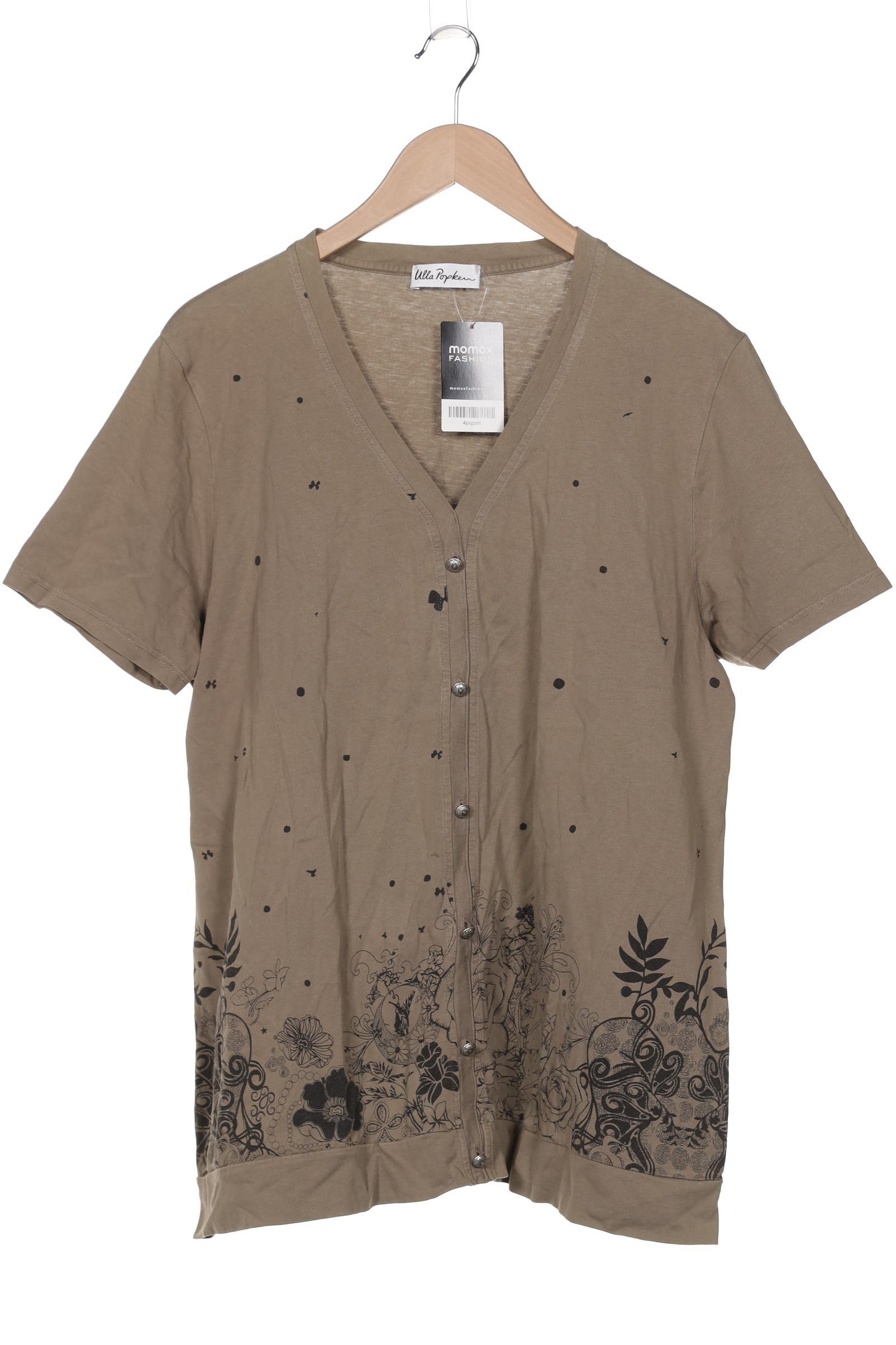 

Ulla Popken Damen T-Shirt, braun, Gr. 46