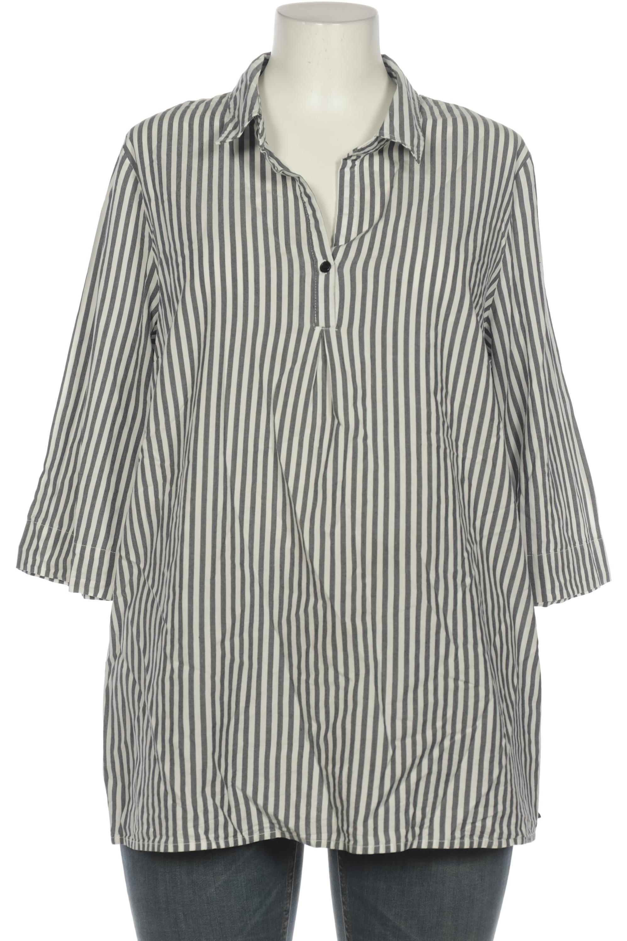 

Ulla Popken Damen Bluse, grau, Gr. 46