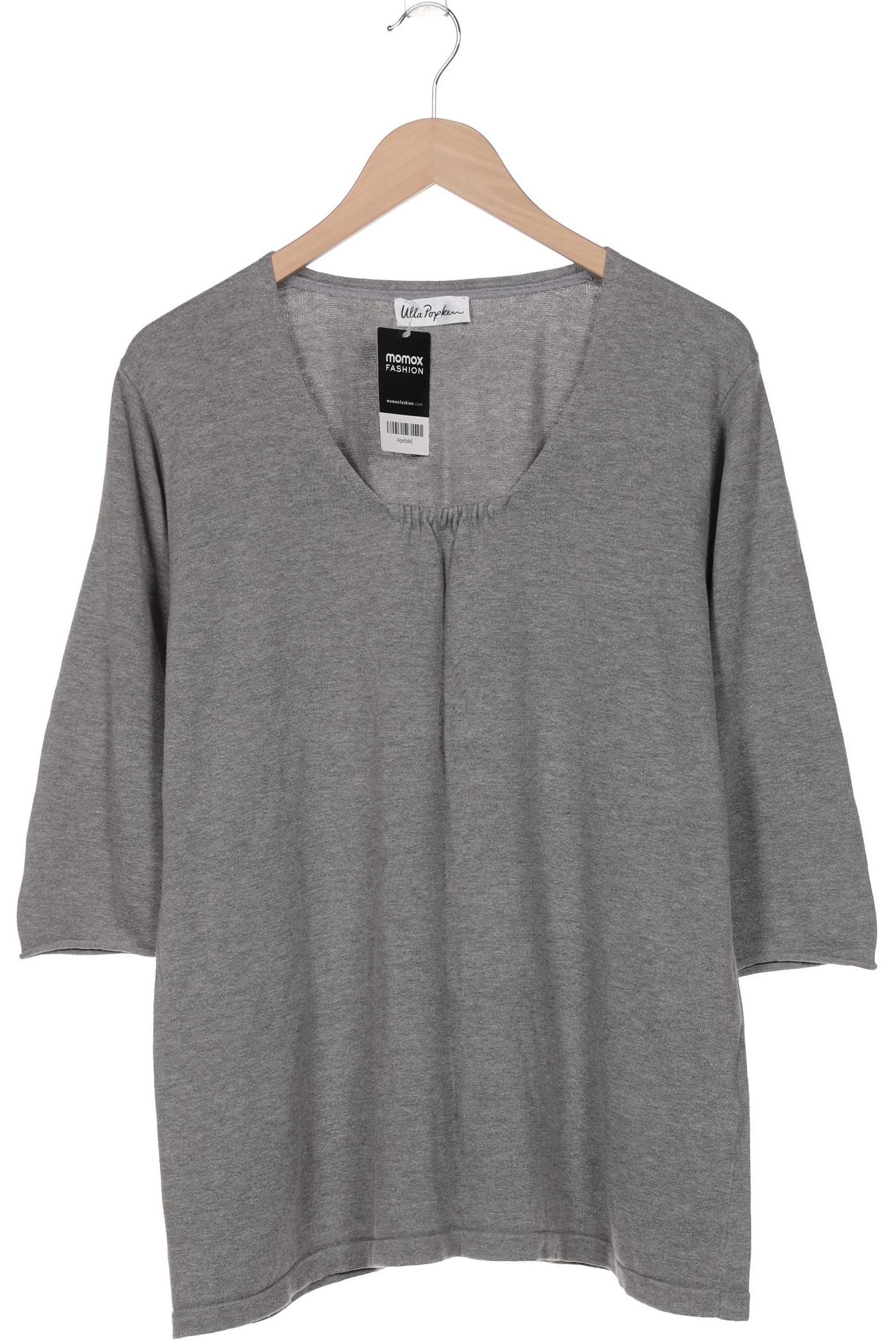 

Ulla Popken Damen Pullover, grau, Gr. 46