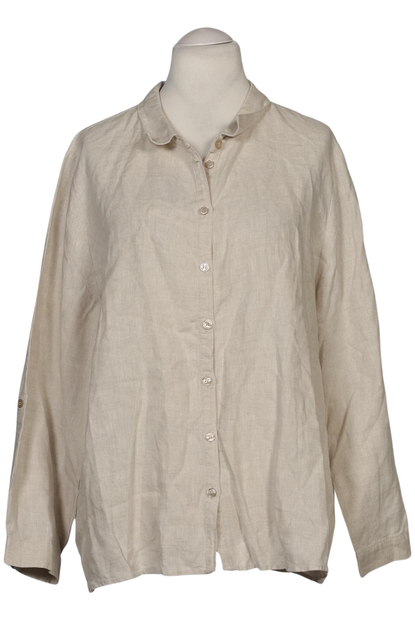 

Ulla Popken Damen Bluse, beige, Gr. 50