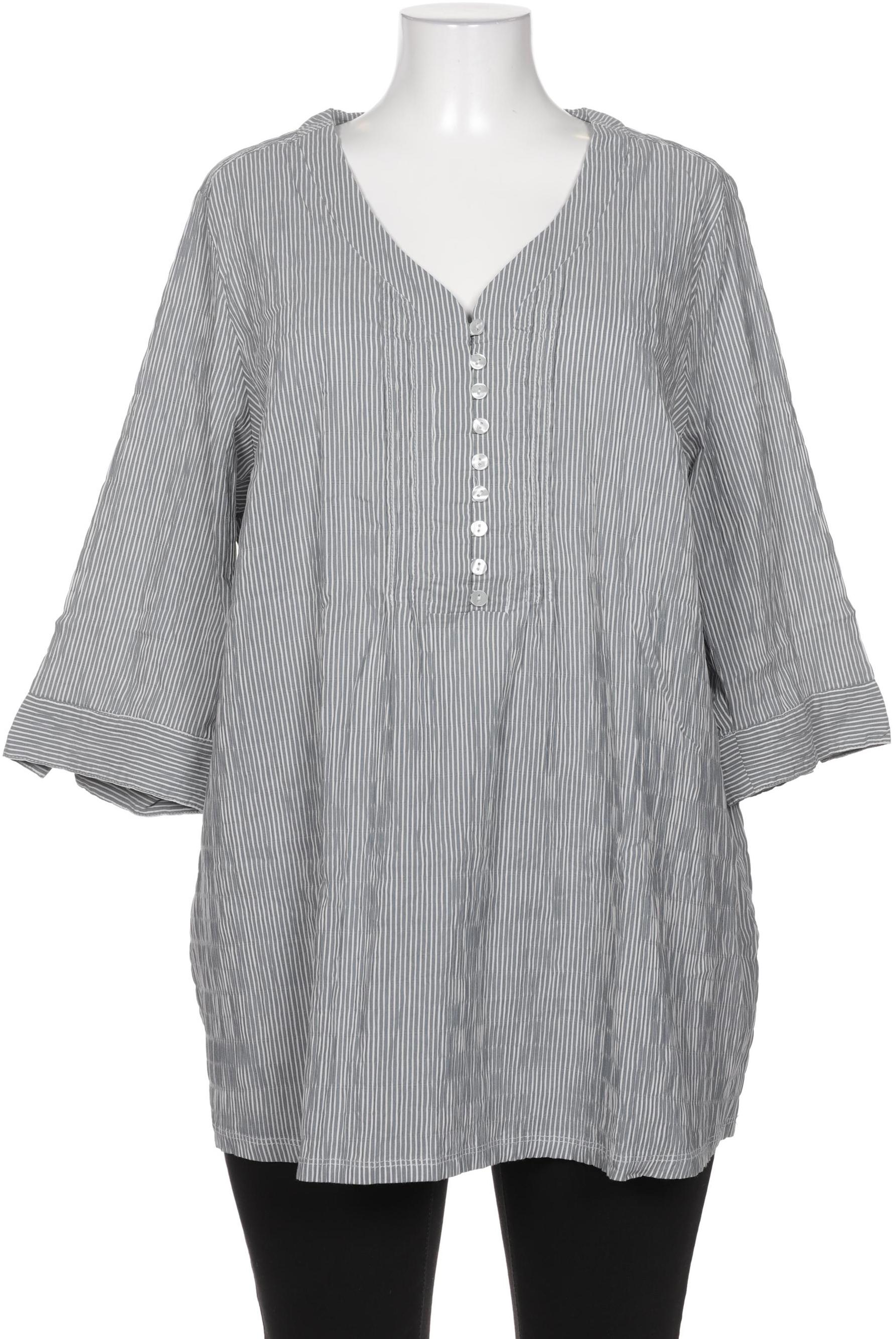 

Ulla Popken Damen Bluse, grau, Gr. 50