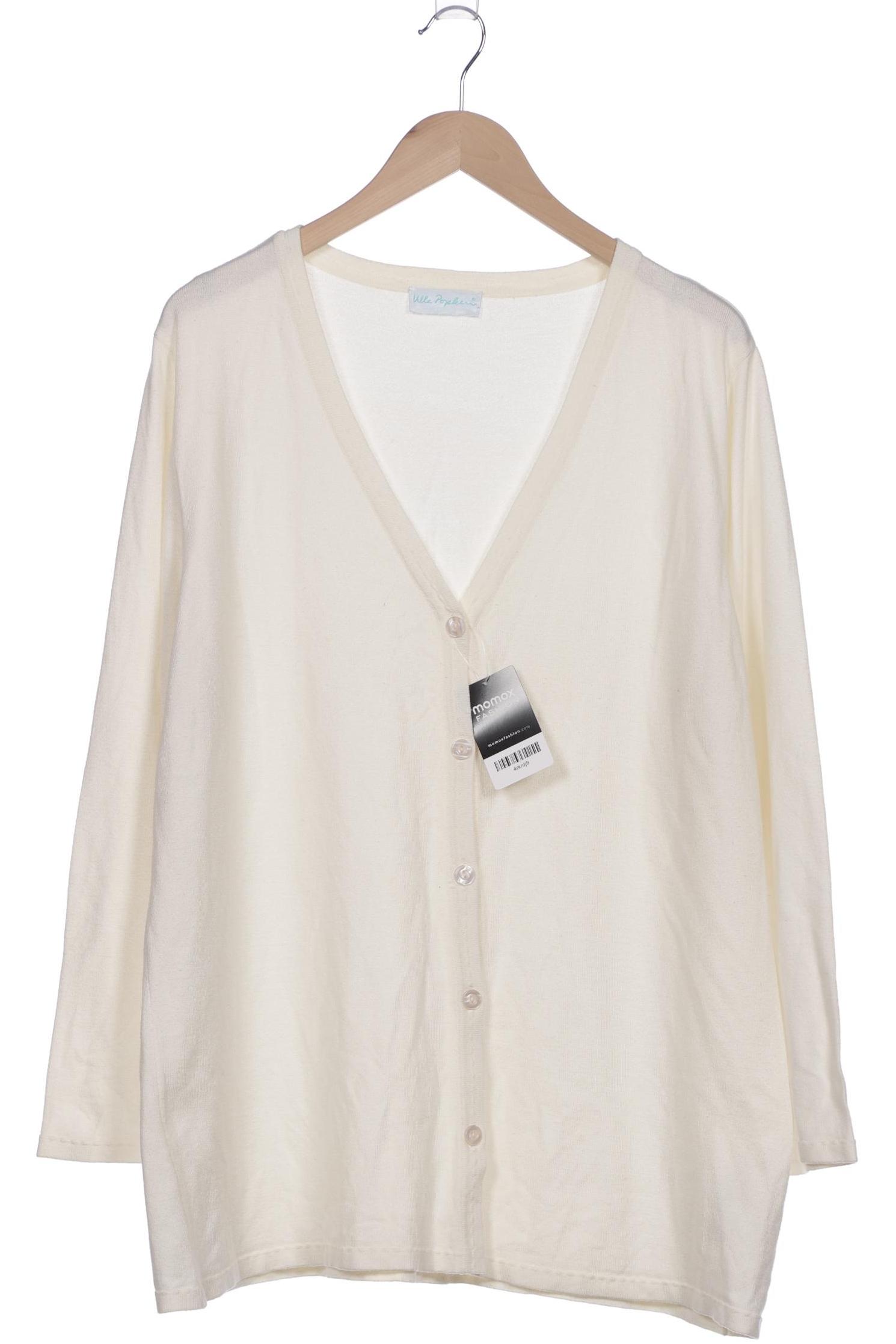 

Ulla Popken Damen Strickjacke, cremeweiß, Gr. 46