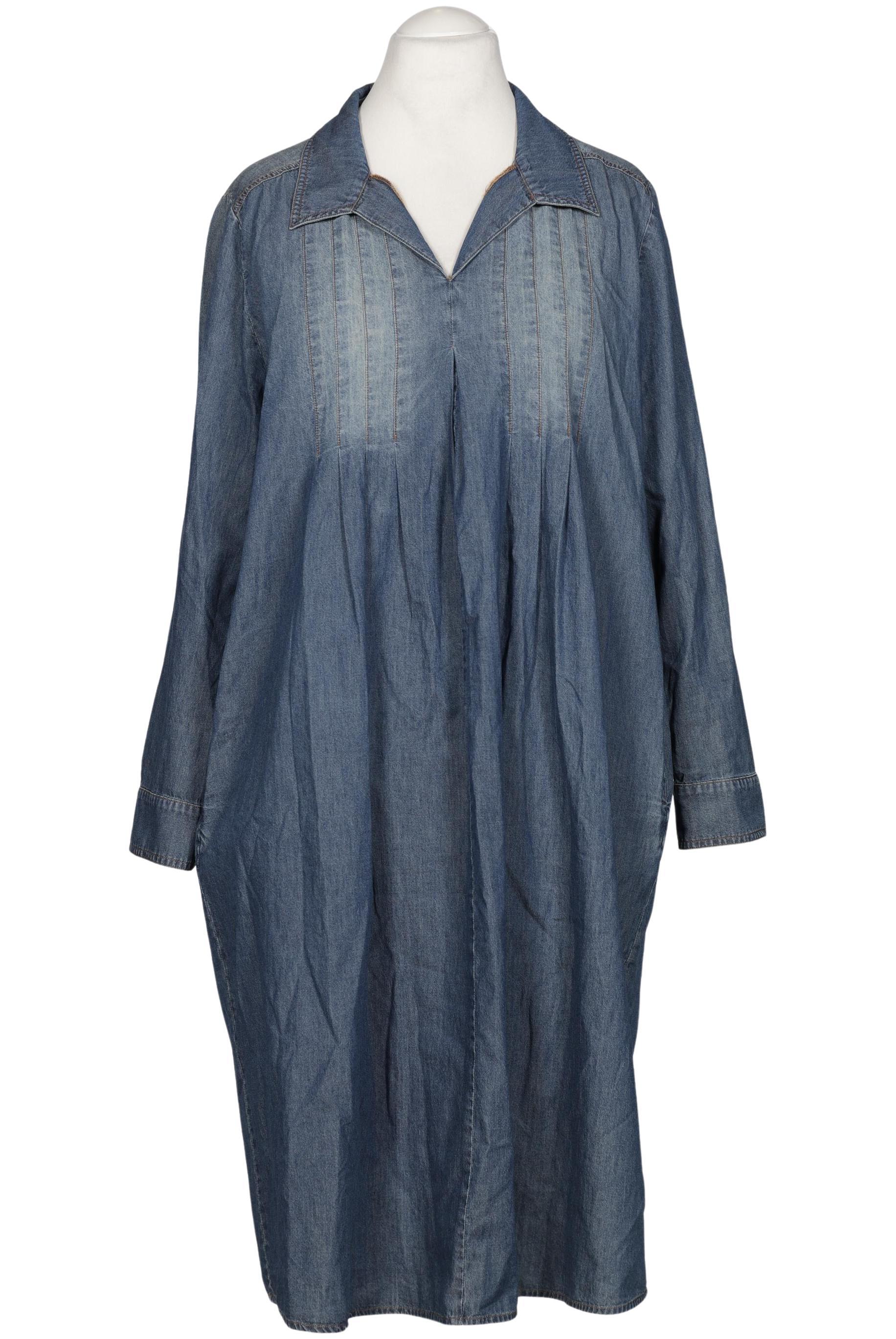 

Ulla Popken Damen Kleid, blau, Gr. 42