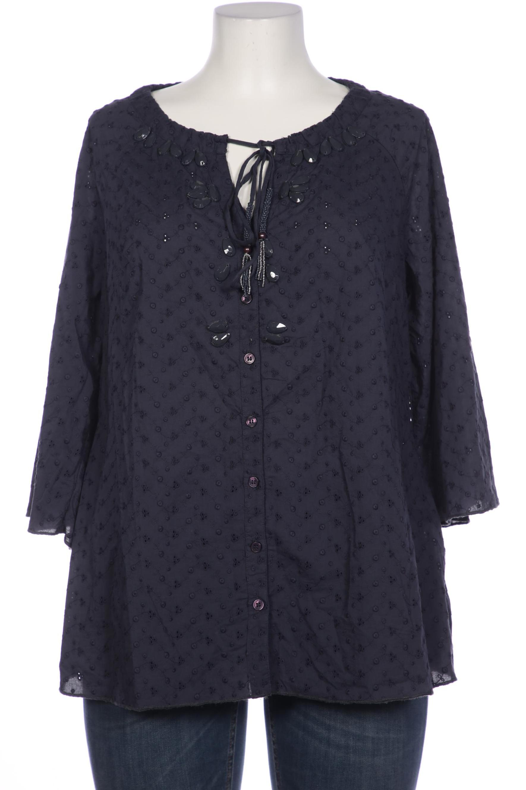

Ulla Popken Damen Bluse, marineblau