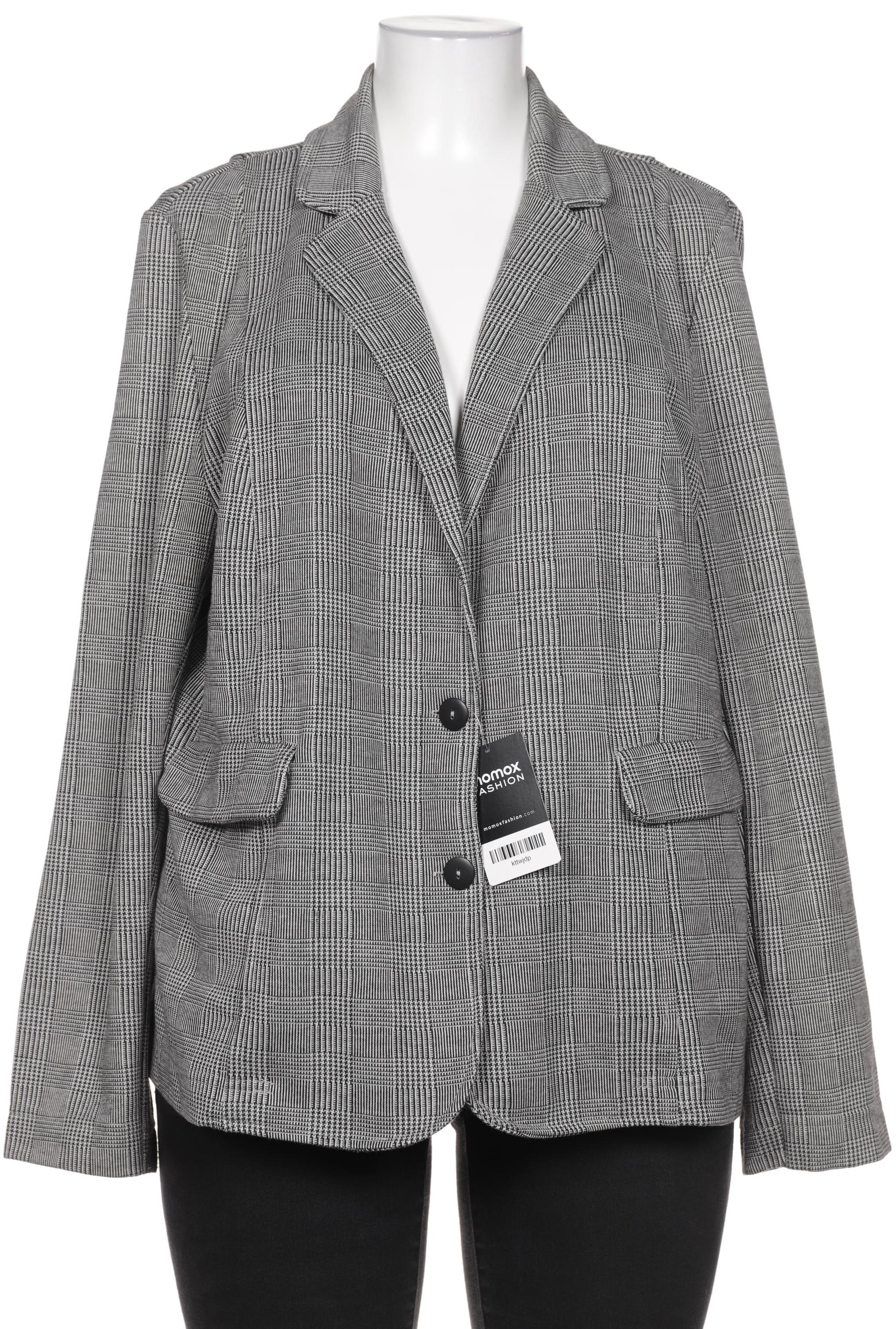 

Ulla Popken Damen Blazer, grau, Gr. 48