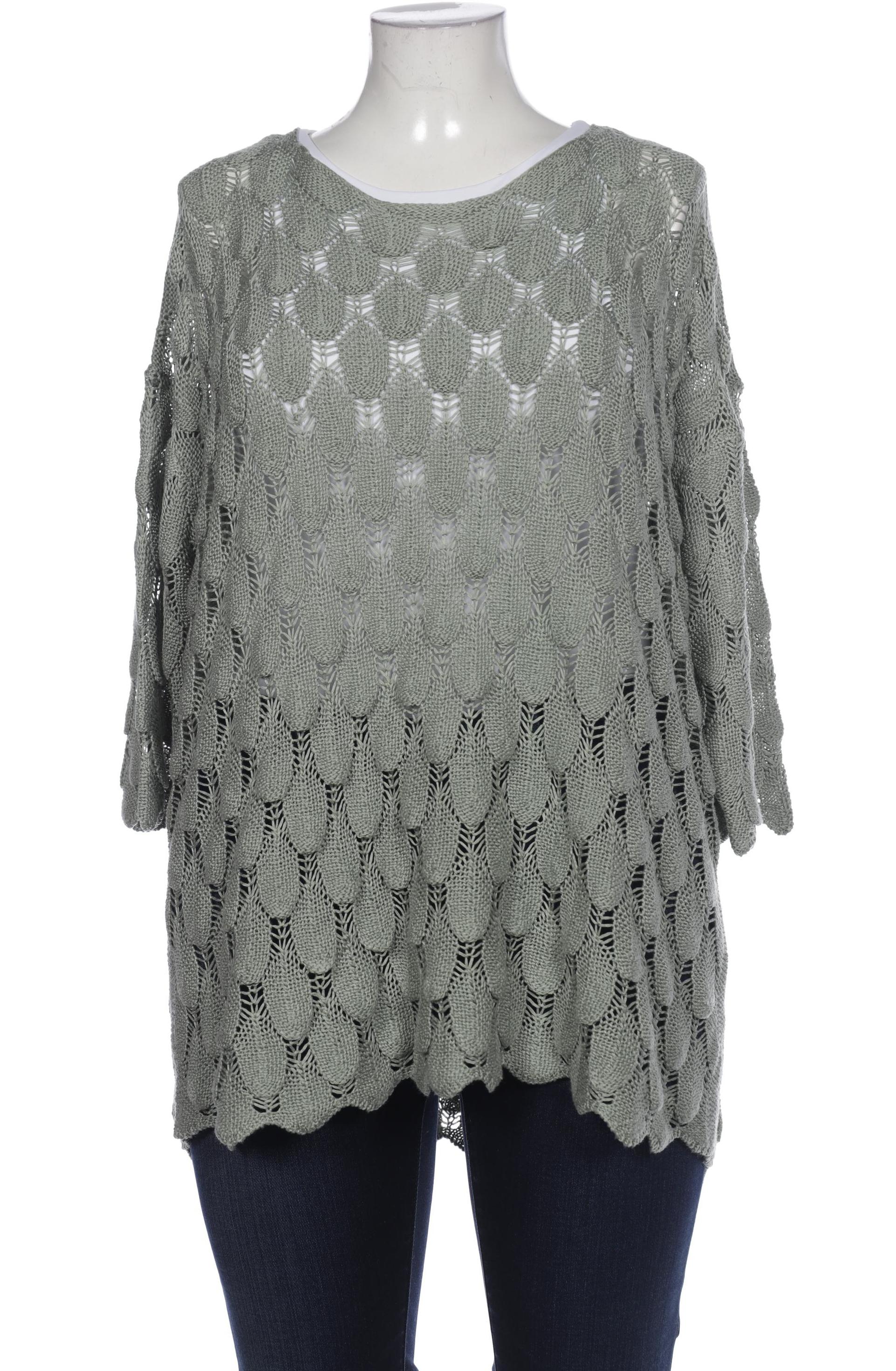 

Ulla Popken Damen Pullover, grün, Gr. 46