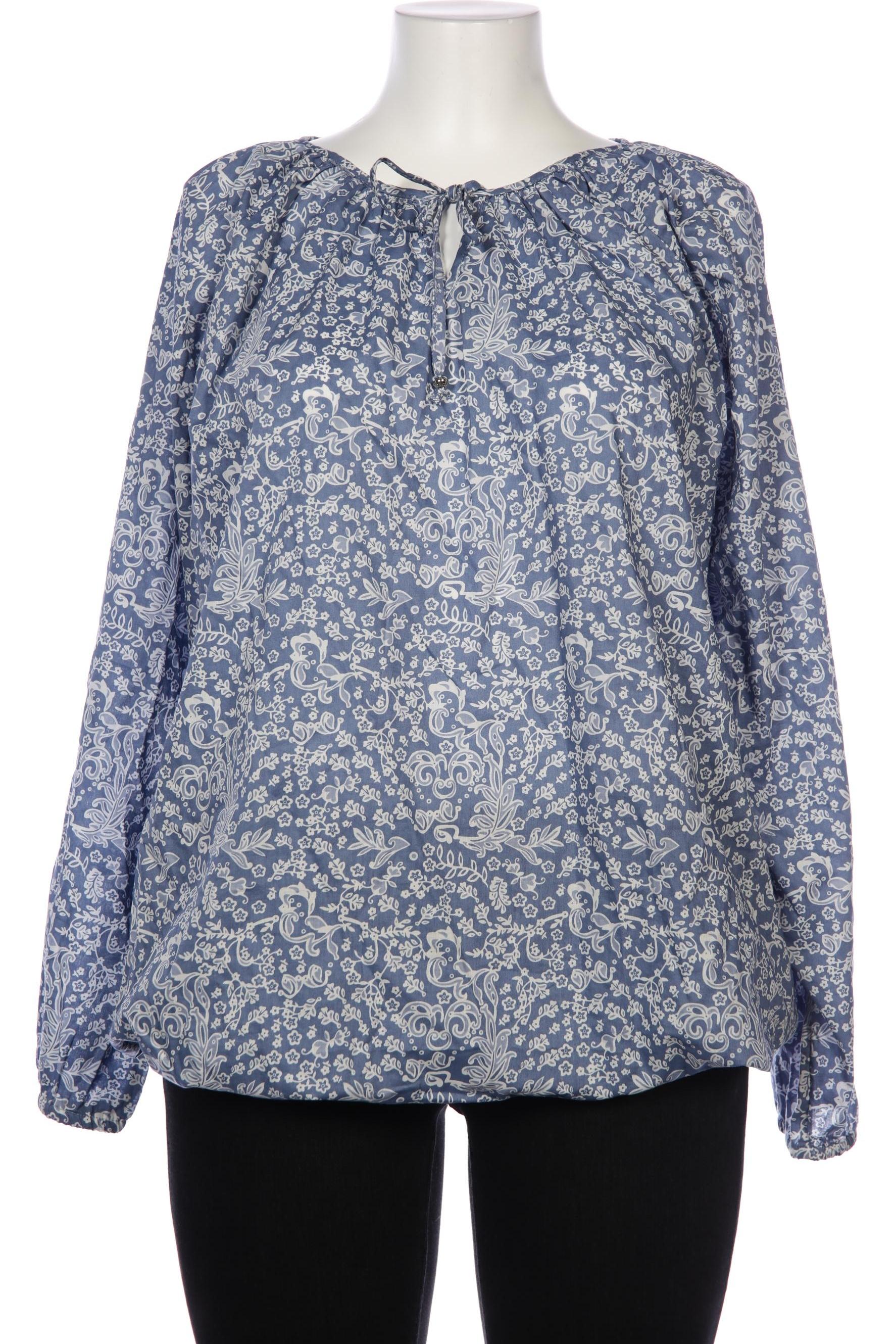 

Ulla Popken Damen Bluse, blau, Gr. 46