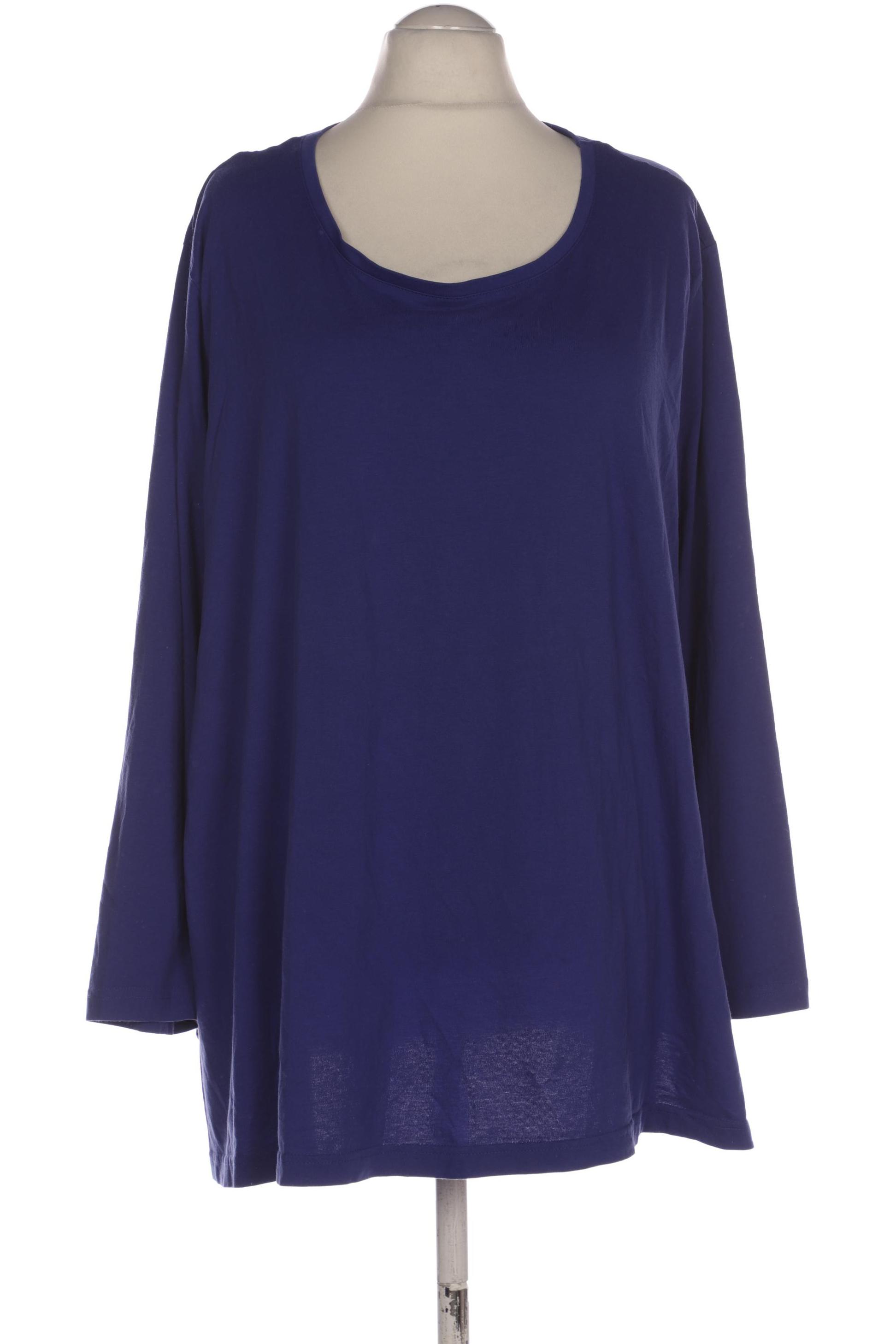 

Ulla Popken Damen Langarmshirt, blau