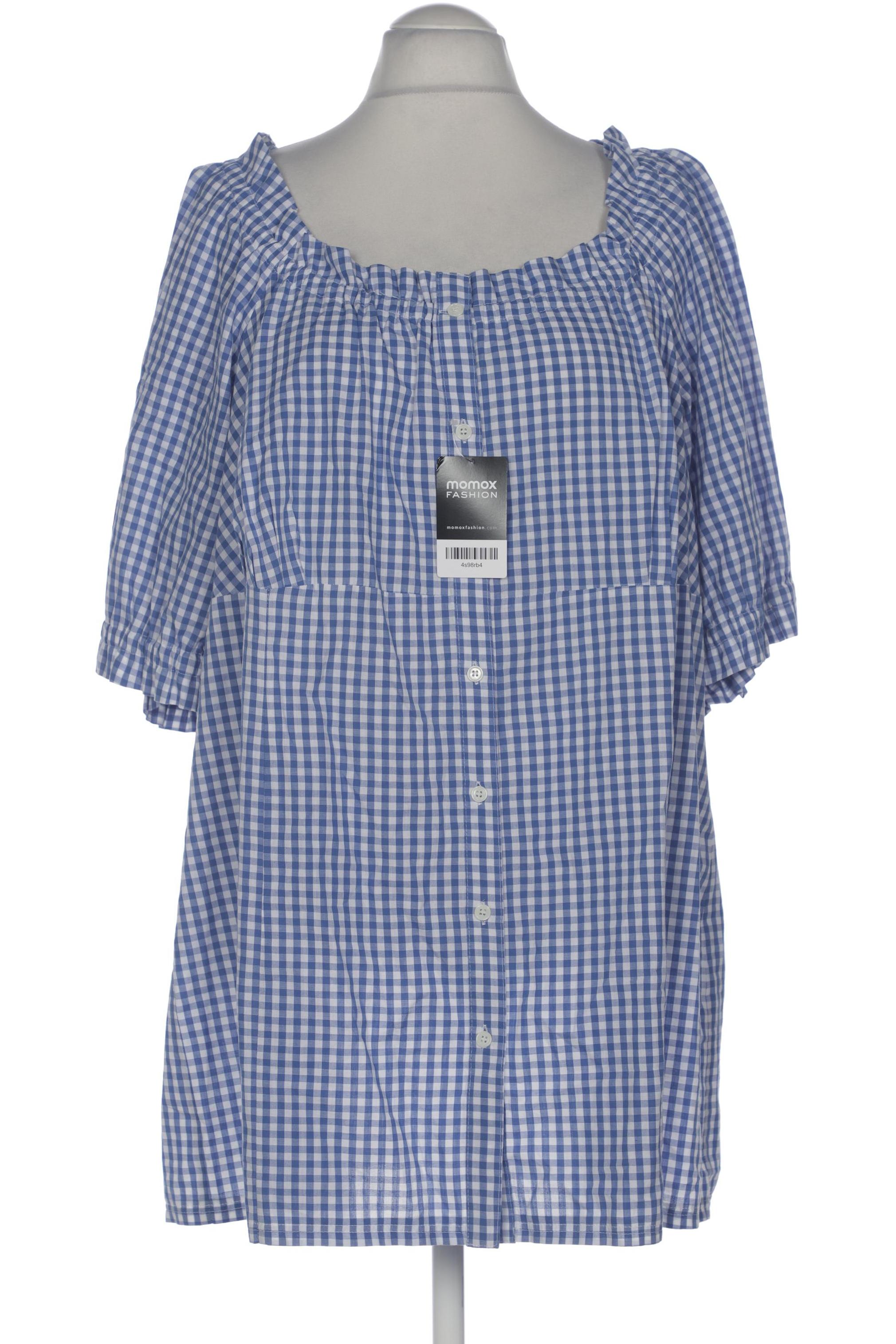 

Ulla Popken Damen Bluse, blau, Gr. 54