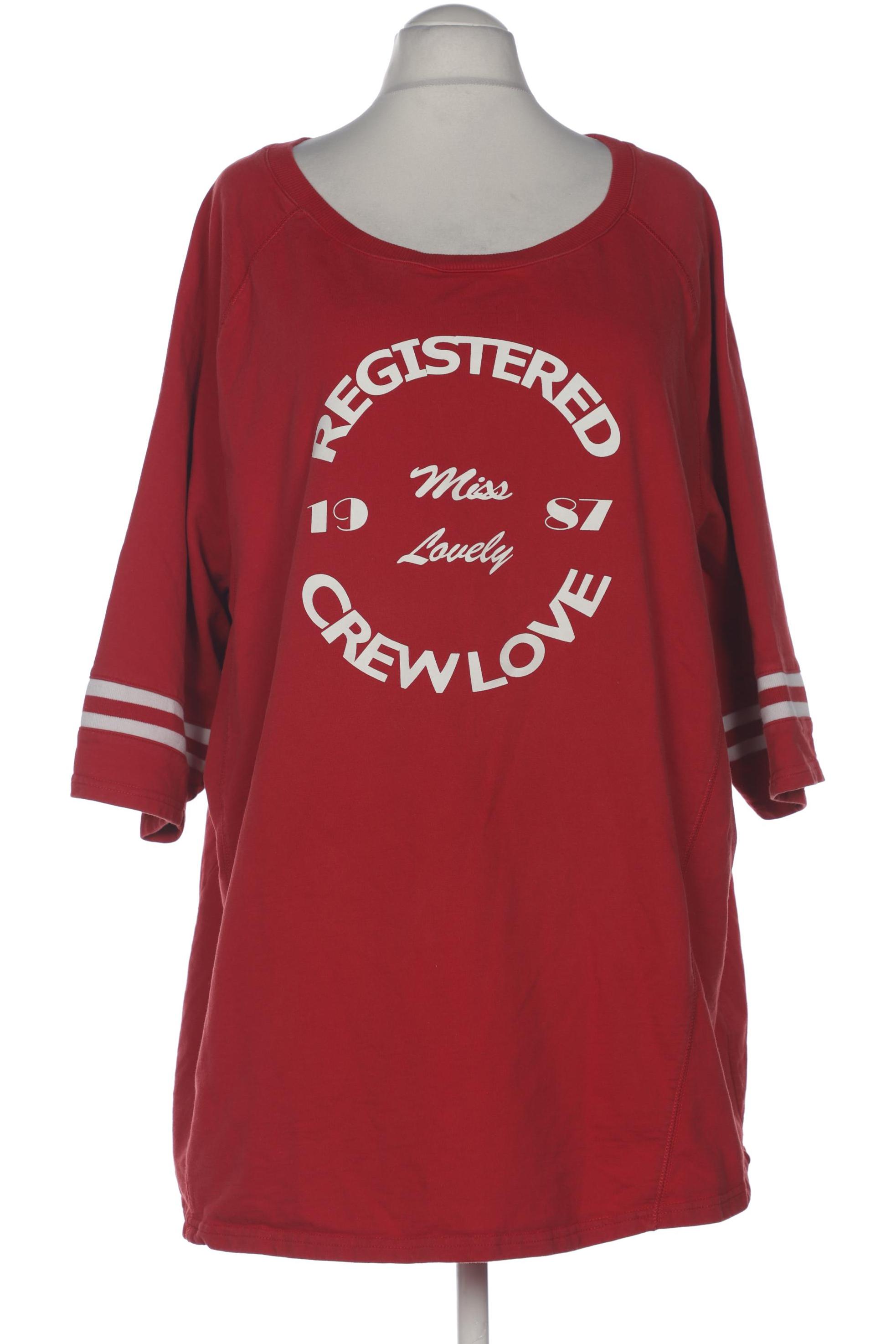 

Ulla Popken Damen T-Shirt, rot, Gr. 54