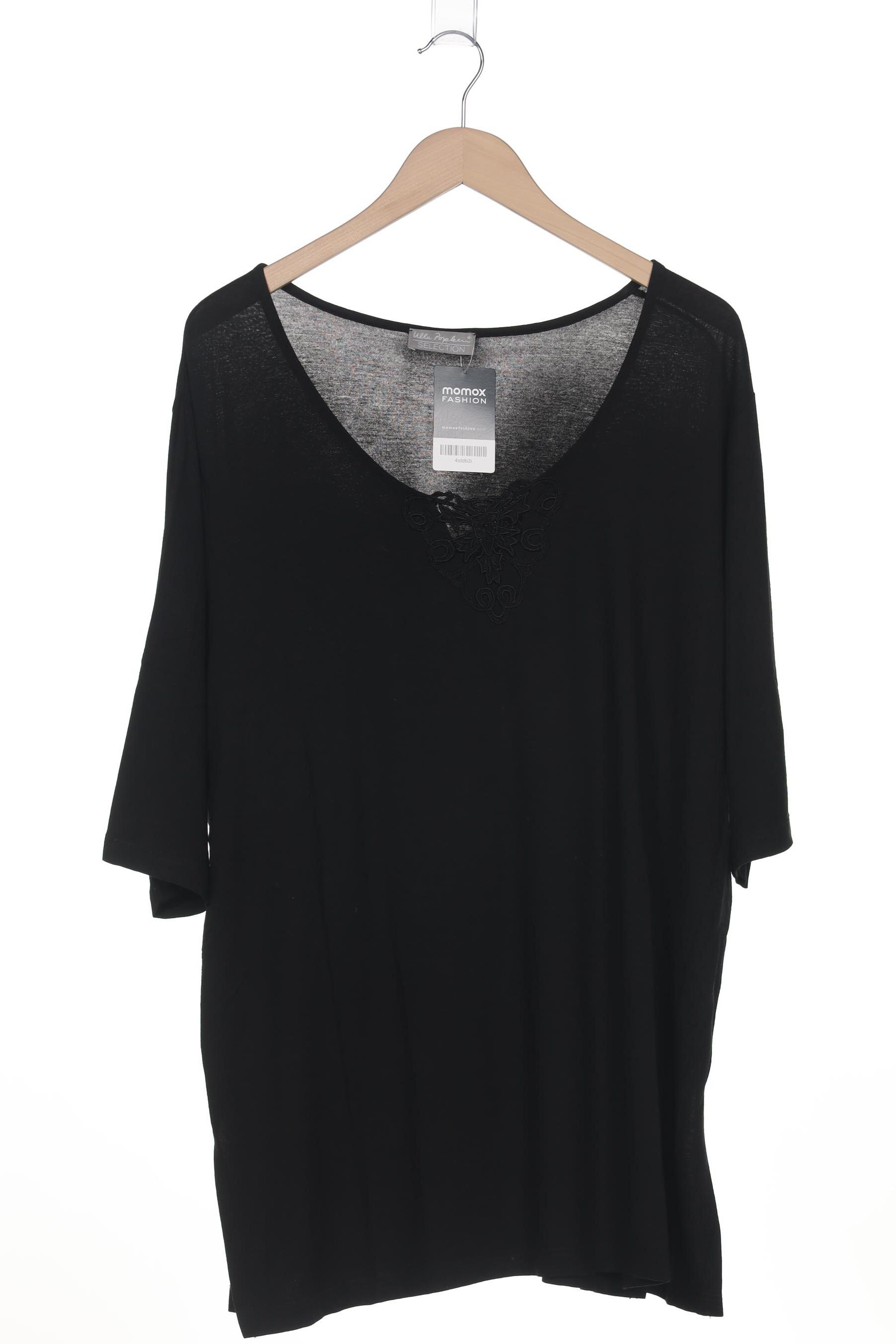 

Ulla Popken Damen T-Shirt, schwarz, Gr. 50