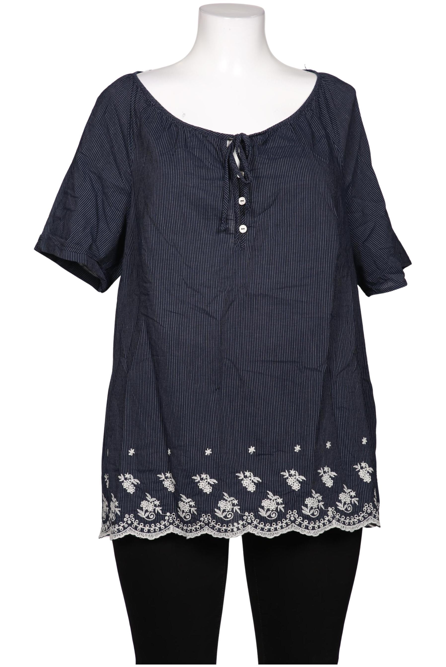 

Ulla Popken Damen Bluse, marineblau, Gr. 46