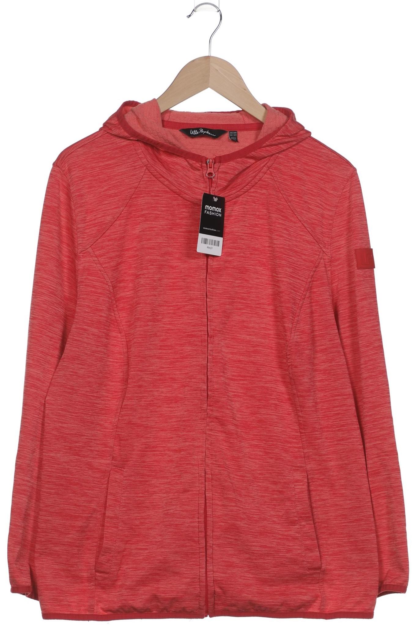 

Ulla Popken Damen Kapuzenpullover, rot, Gr. 46