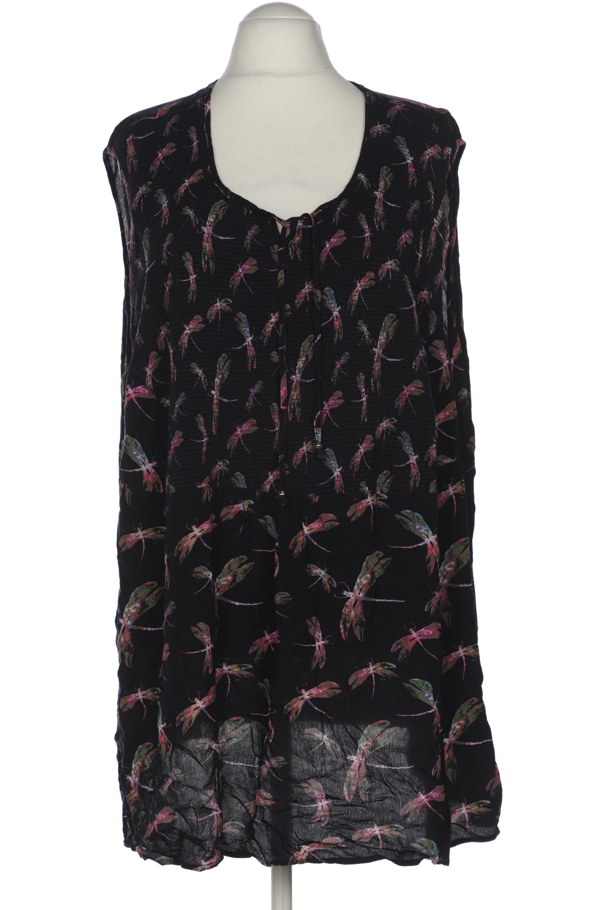 

Ulla Popken Damen Top, schwarz, Gr. 58