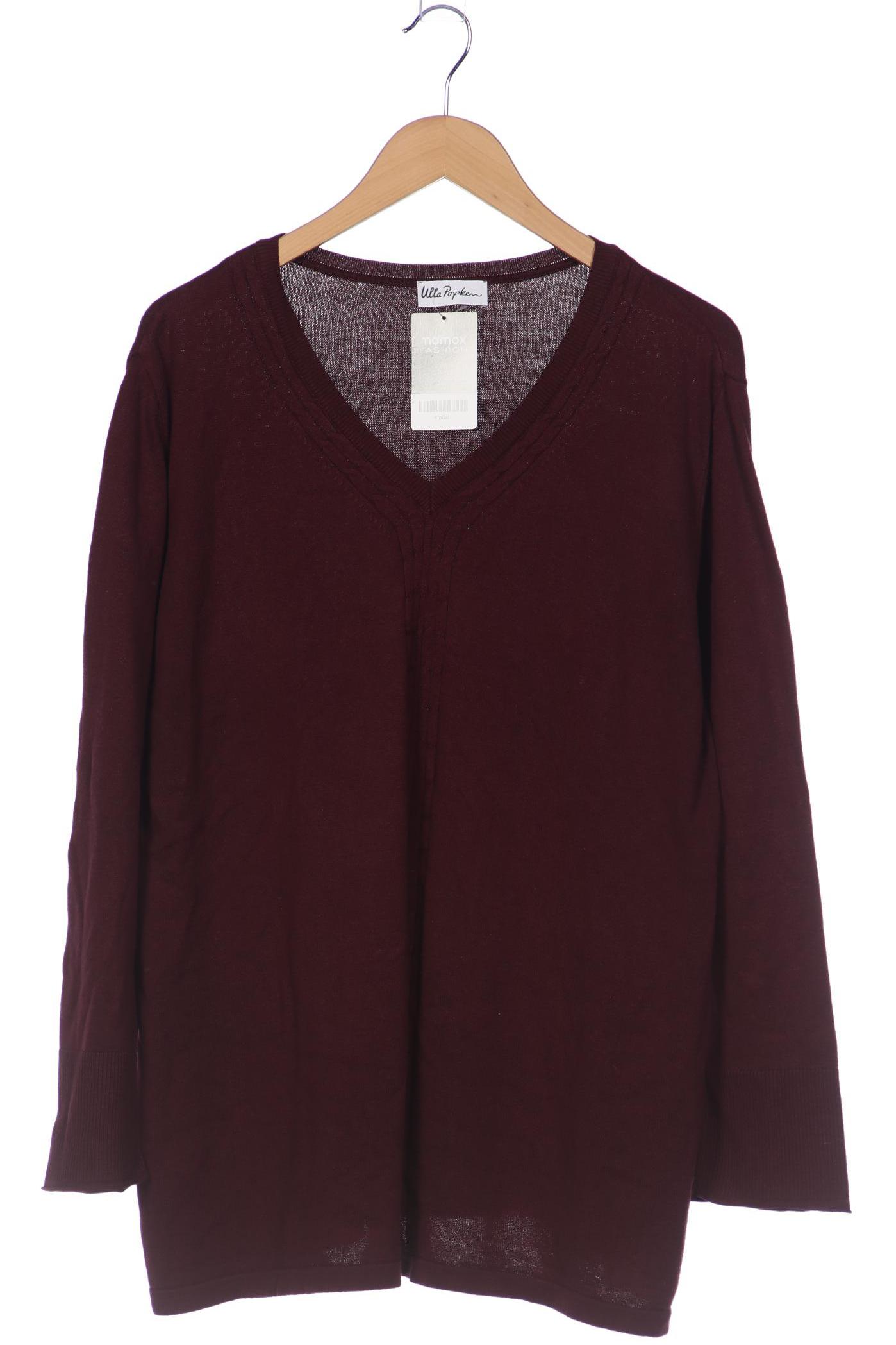 

Ulla Popken Damen Pullover, bordeaux