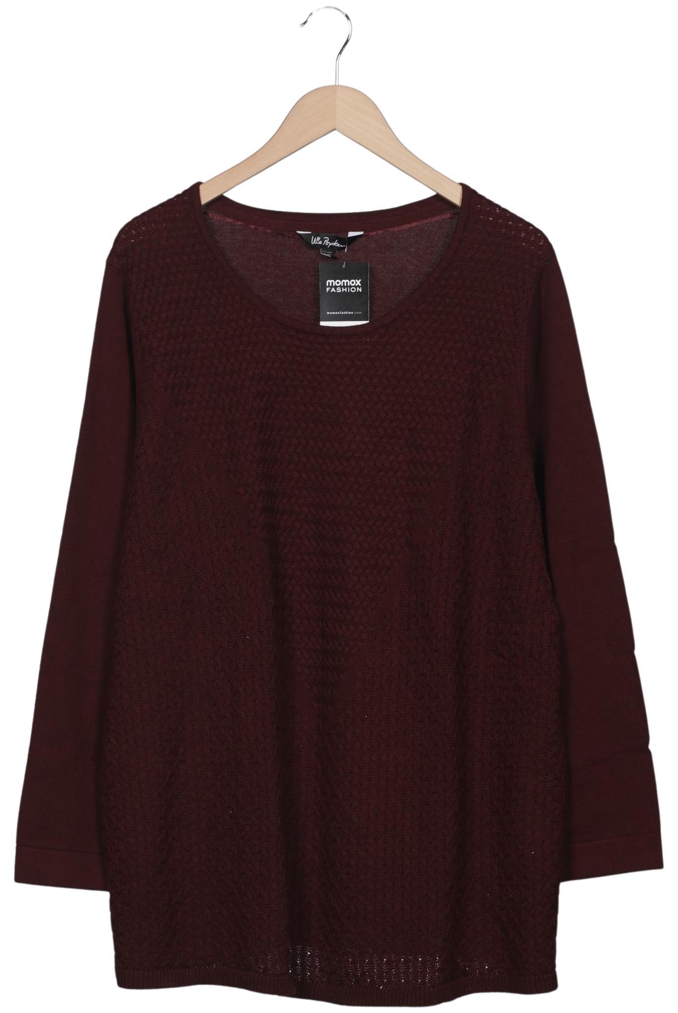 

Ulla Popken Damen Pullover, bordeaux, Gr. 50