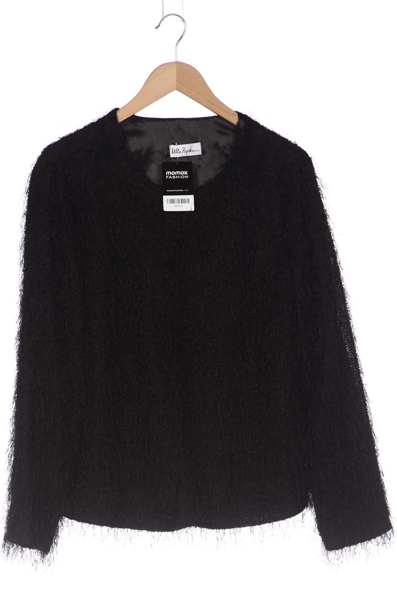 

Ulla Popken Damen Strickjacke, schwarz, Gr. 46