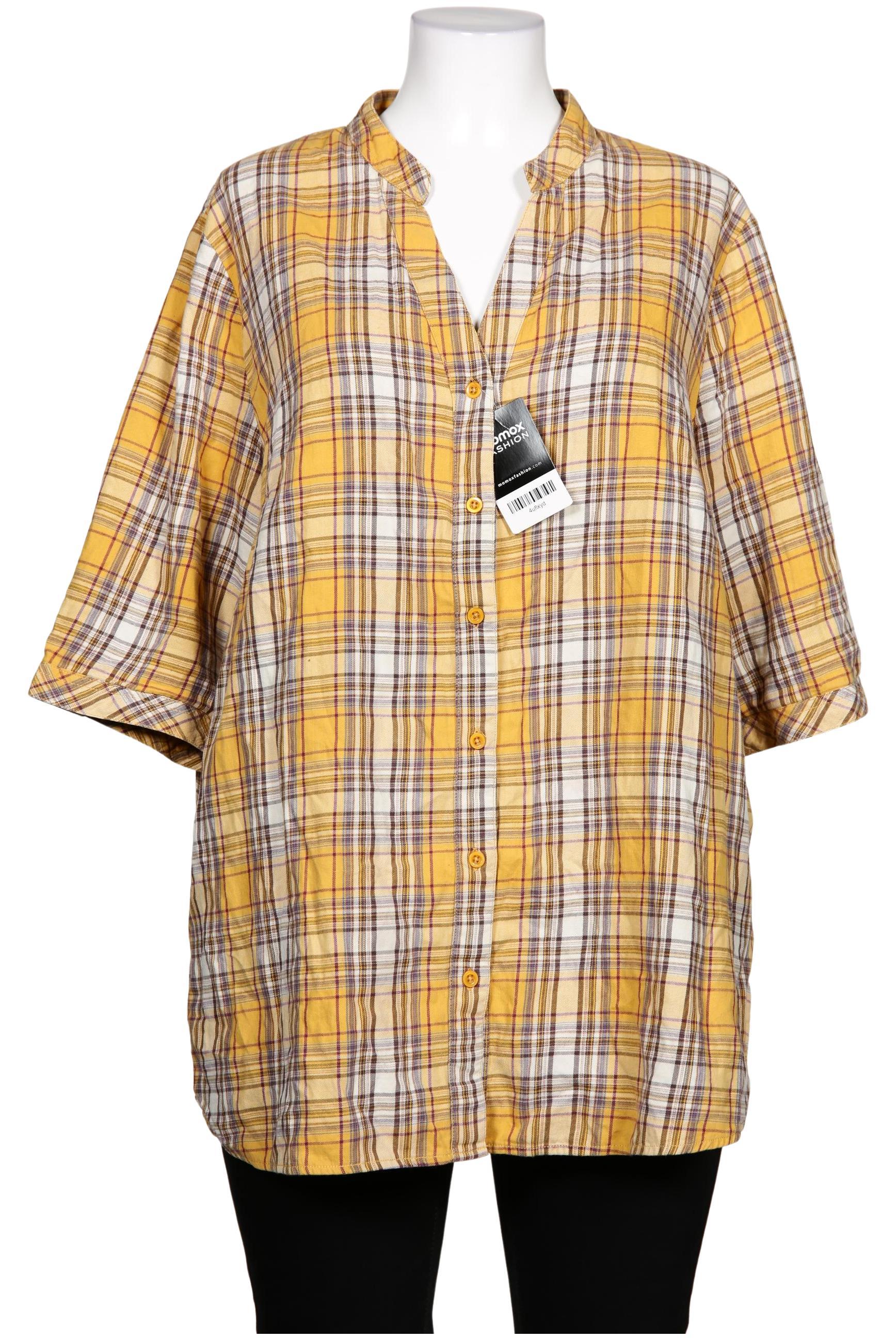 

Ulla Popken Damen Bluse, gelb, Gr. 50