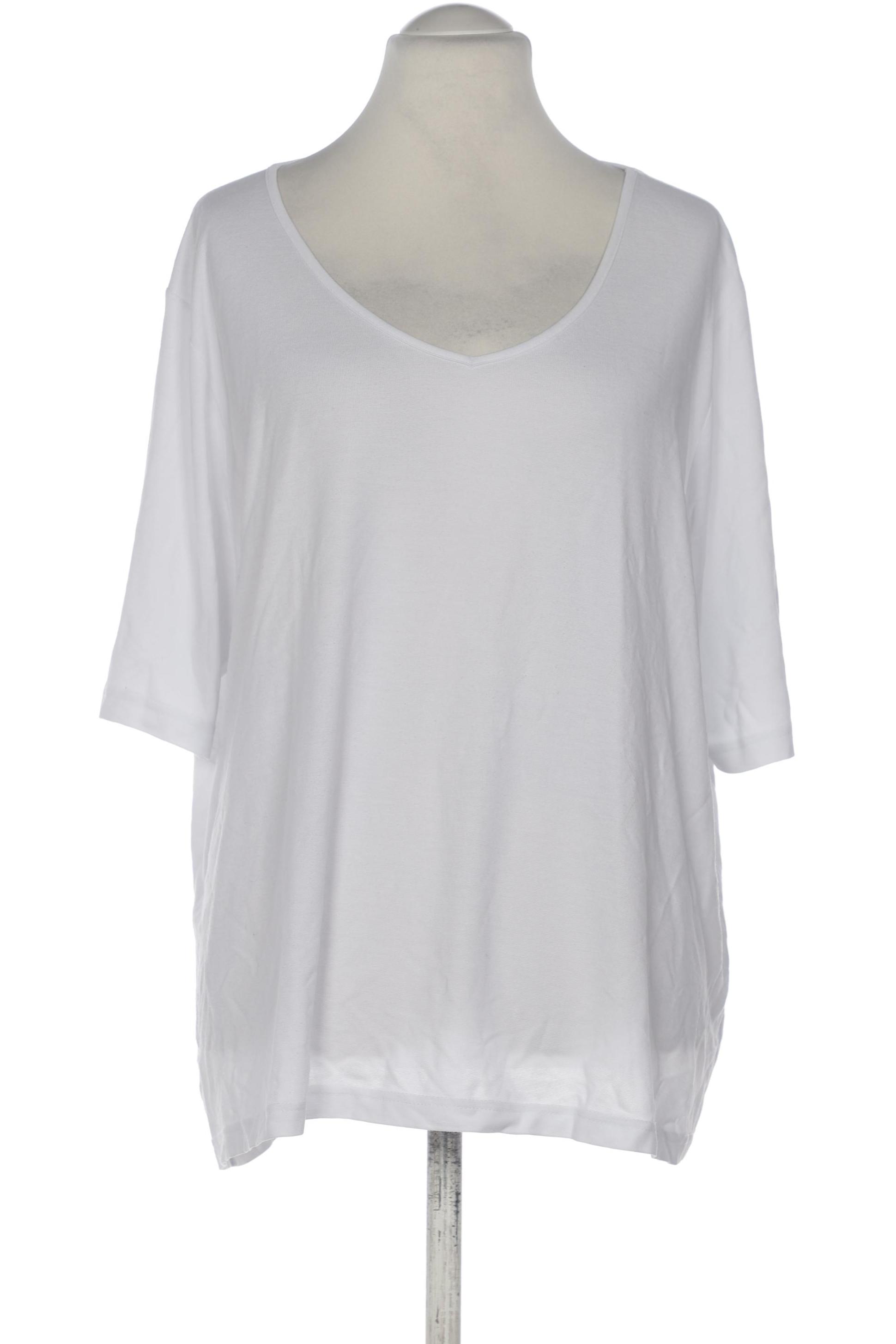 

Ulla Popken Damen T-Shirt, weiß, Gr. 54