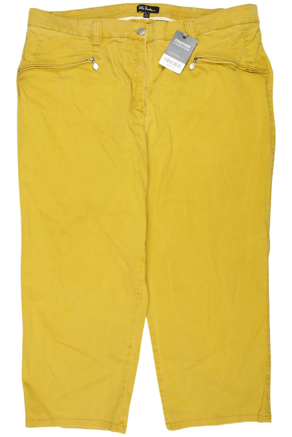 

Ulla Popken Damen Stoffhose, gelb, Gr. 50