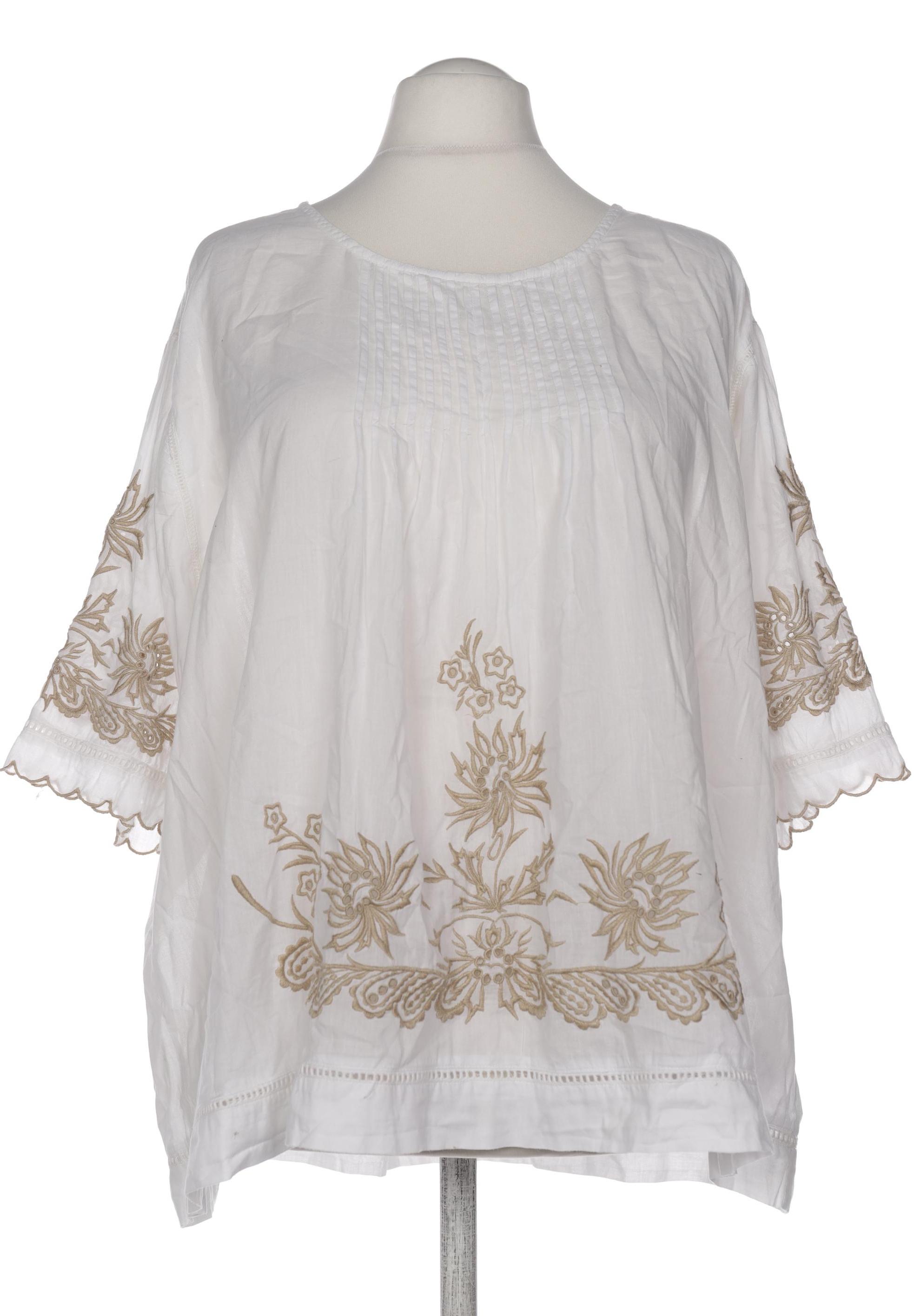 

Ulla Popken Damen Bluse, weiß, Gr. 54