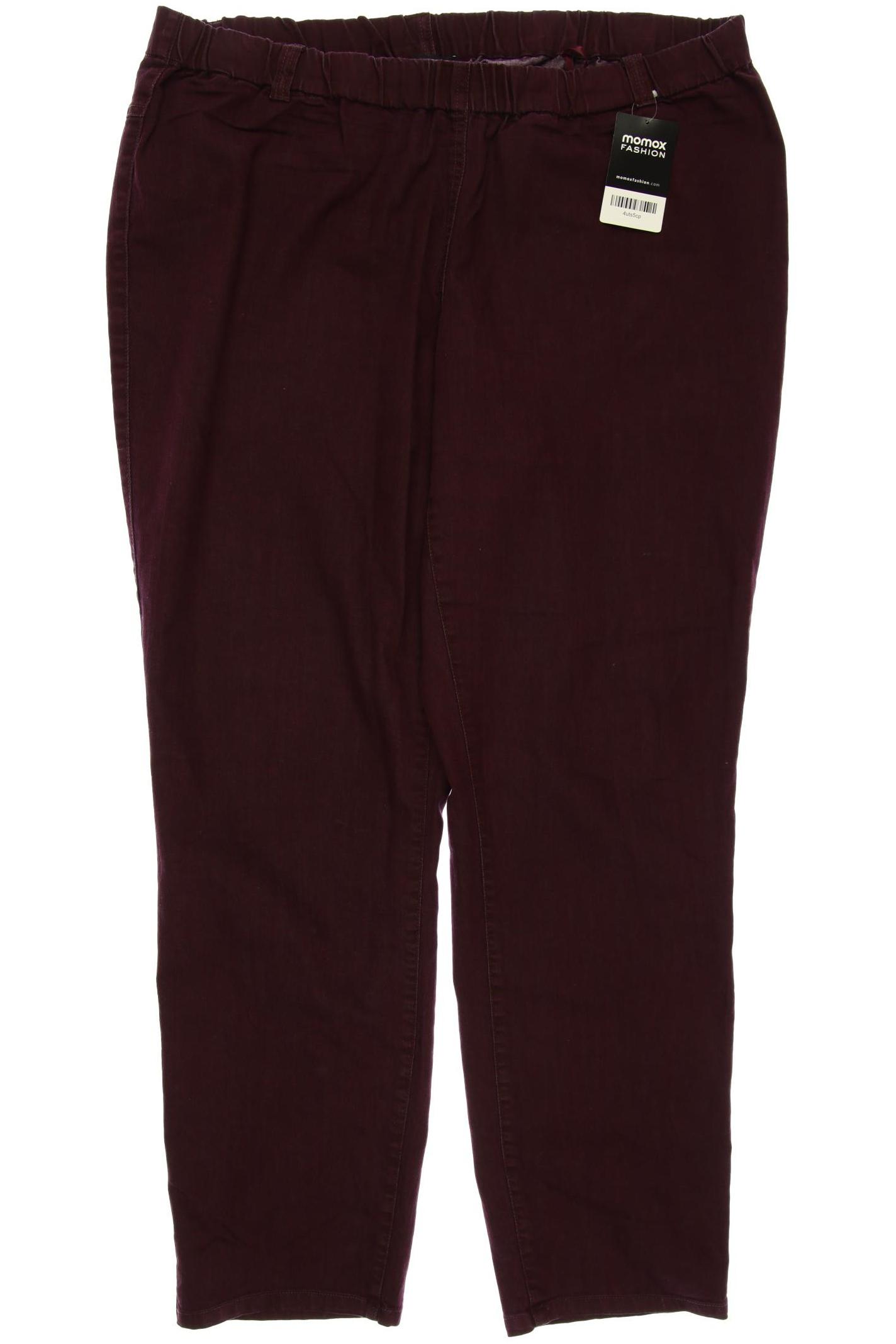 

Ulla Popken Damen Jeans, bordeaux, Gr. 50