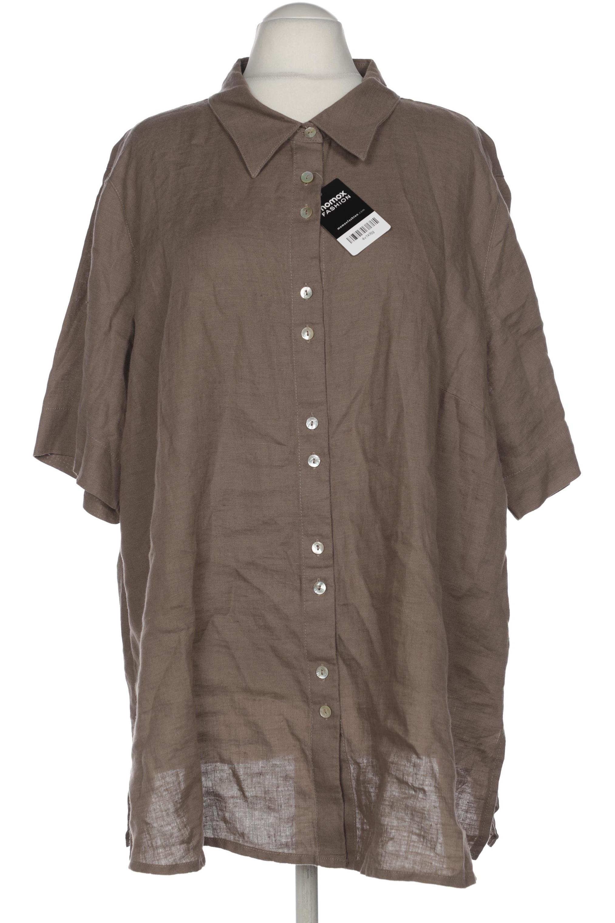 

Ulla Popken Damen Bluse, braun, Gr. 54