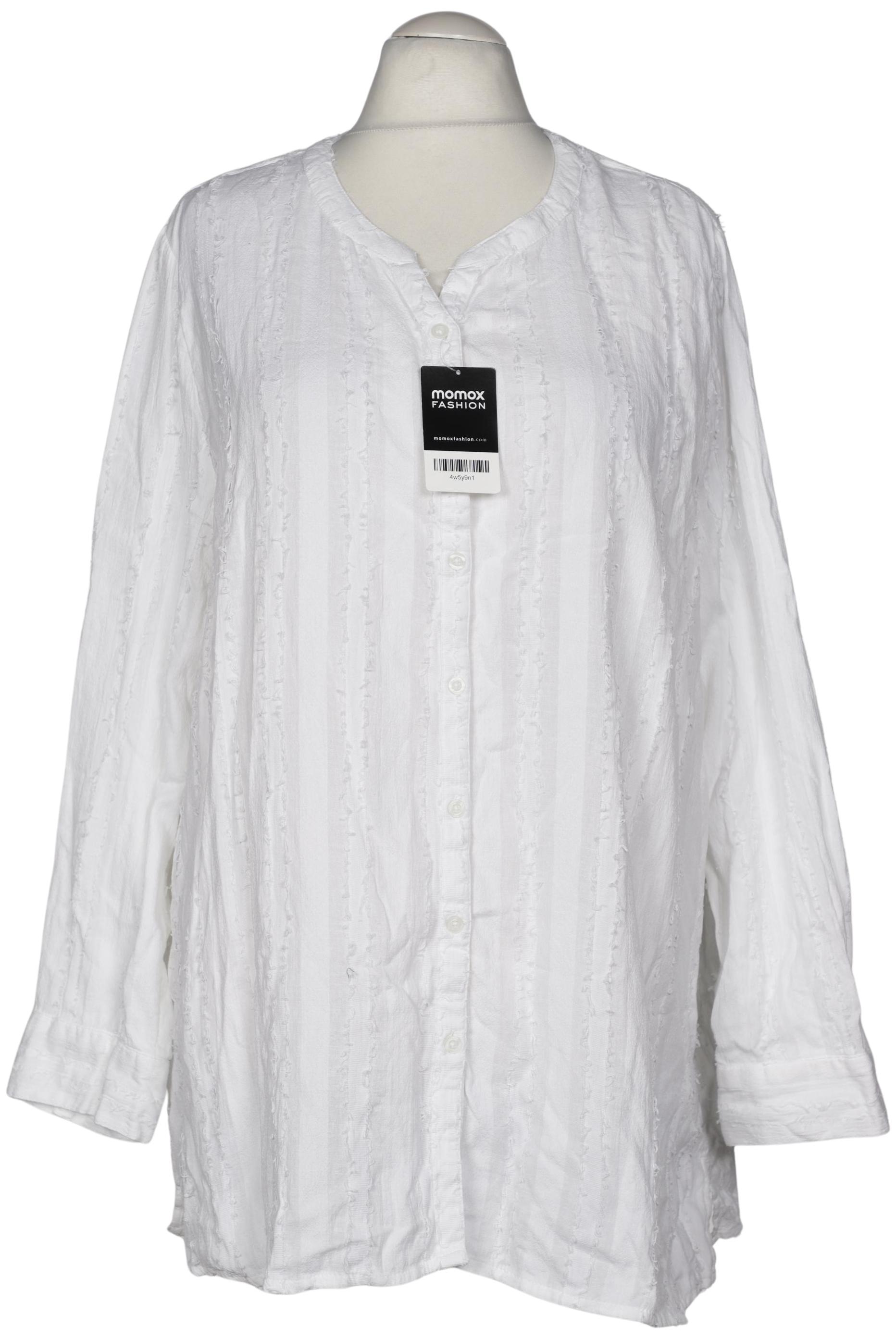 

Ulla Popken Damen Bluse, weiß, Gr. 54