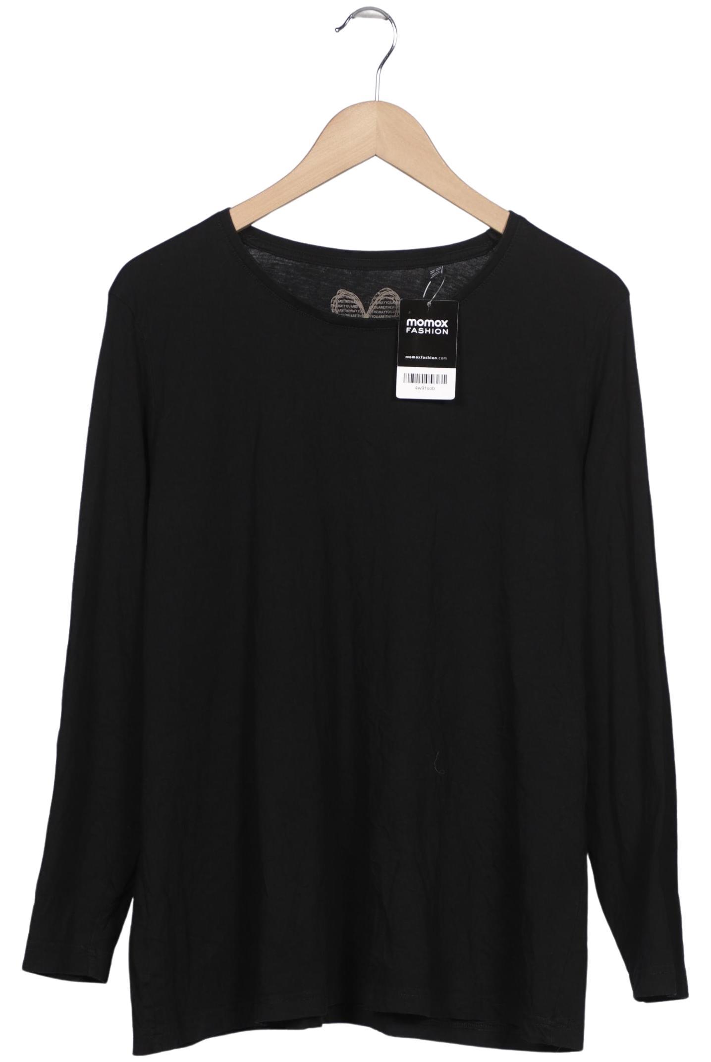 

Ulla Popken Damen Langarmshirt, schwarz, Gr. 46