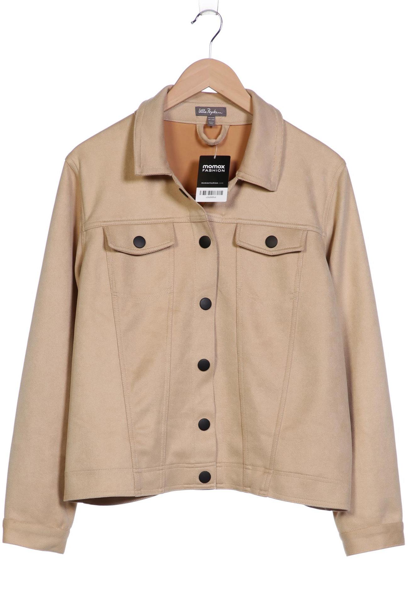 

Ulla Popken Damen Jacke, beige, Gr. 46