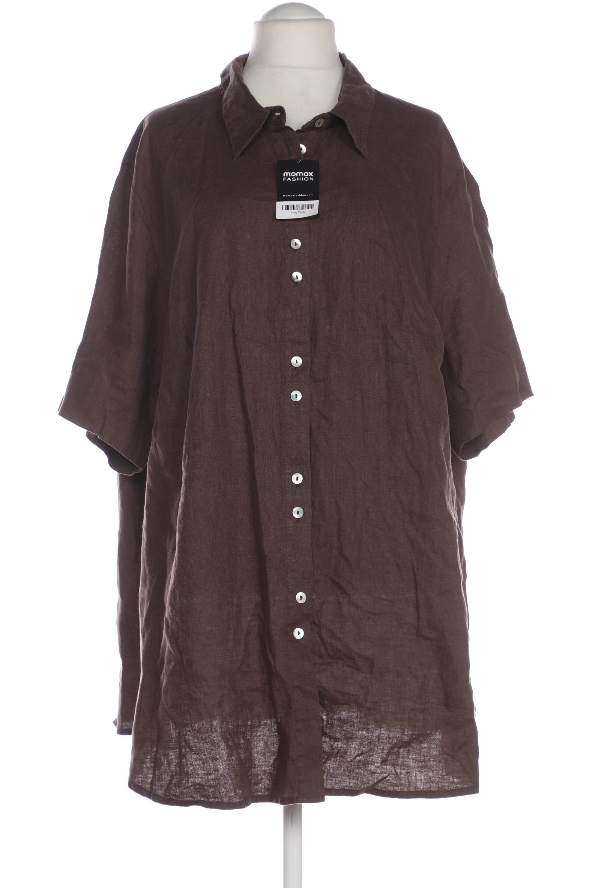 

Ulla Popken Damen Bluse, braun, Gr. 56