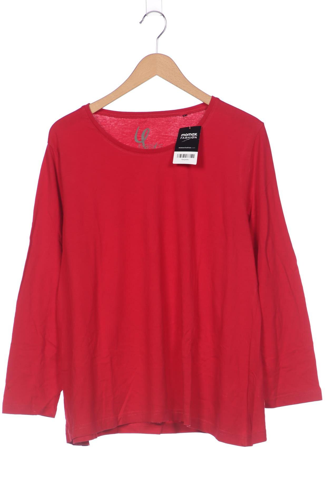 

Ulla Popken Damen Langarmshirt, rot, Gr. 48