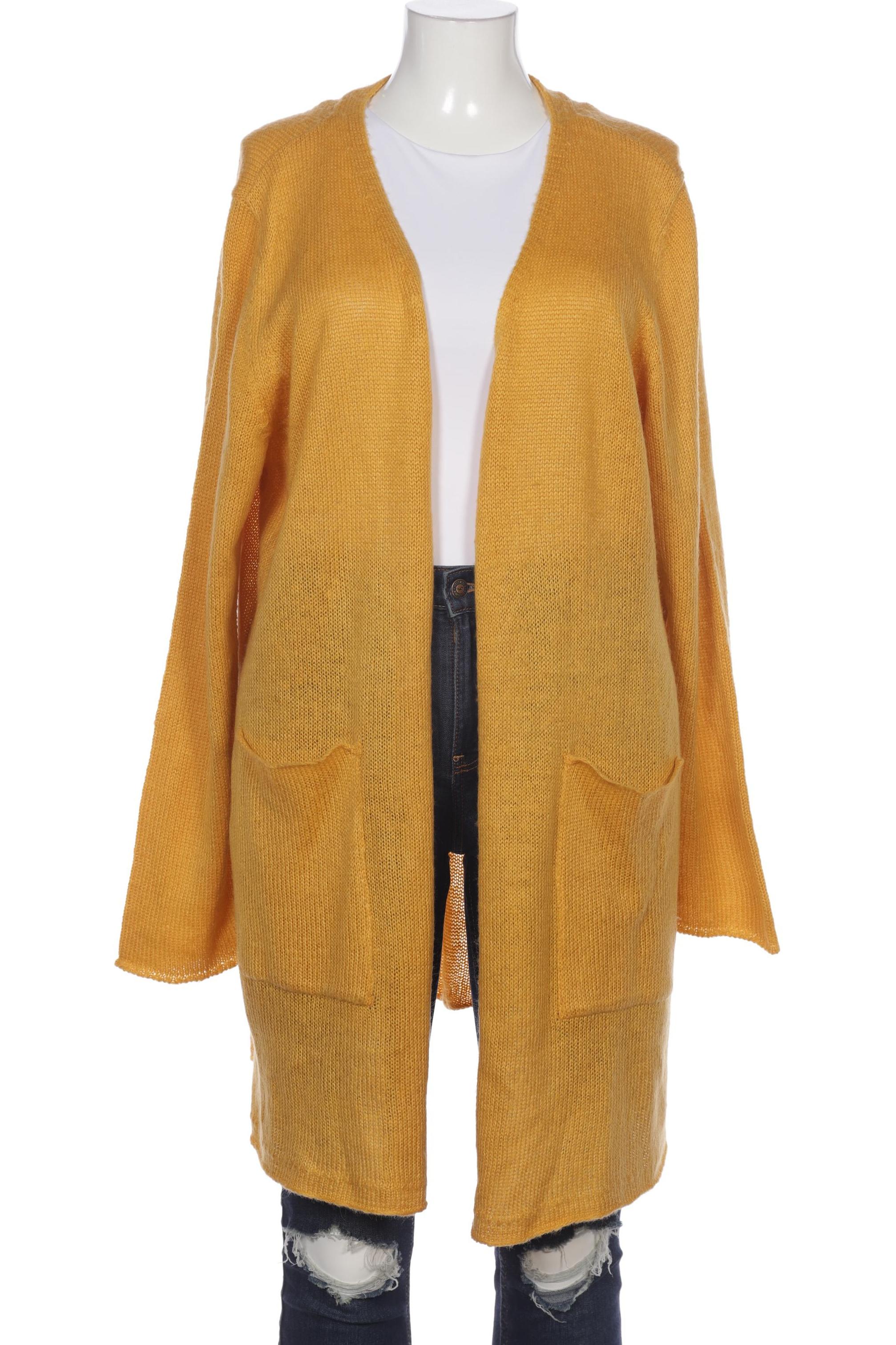 

Ulla Popken Damen Strickjacke, gelb