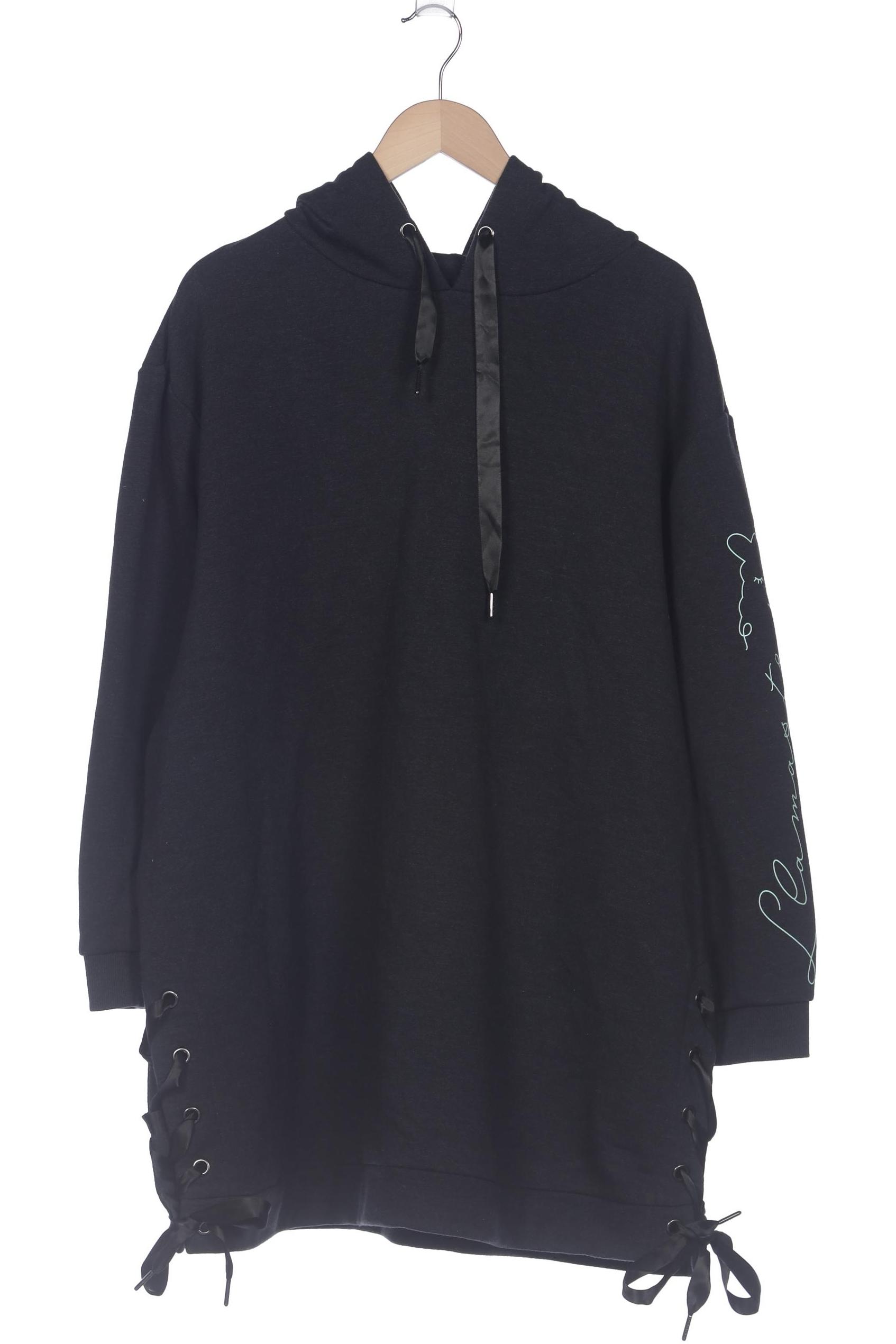 

Ulla Popken Damen Kapuzenpullover, schwarz, Gr. 50