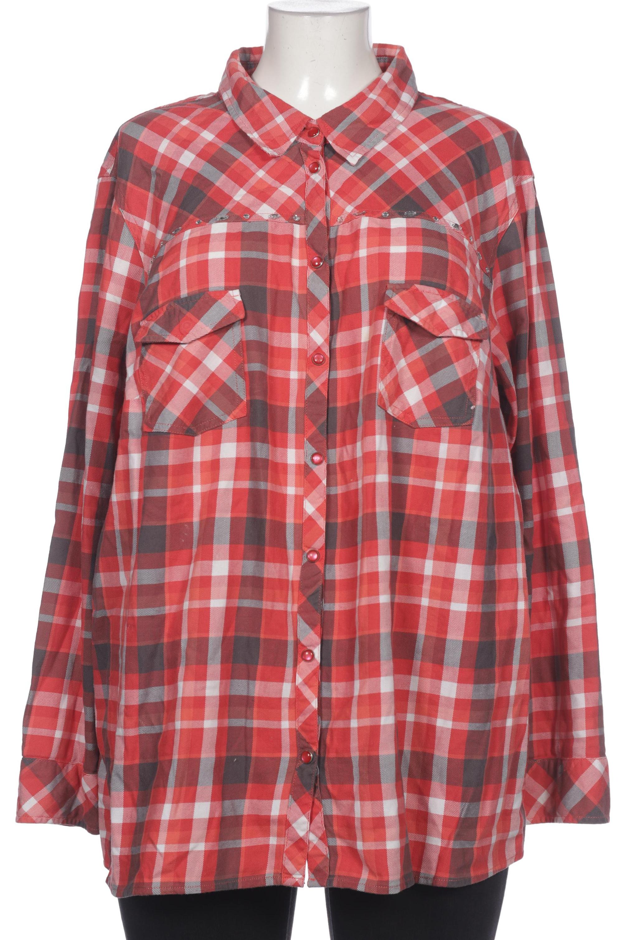 

Ulla Popken Damen Bluse, rot, Gr. 50