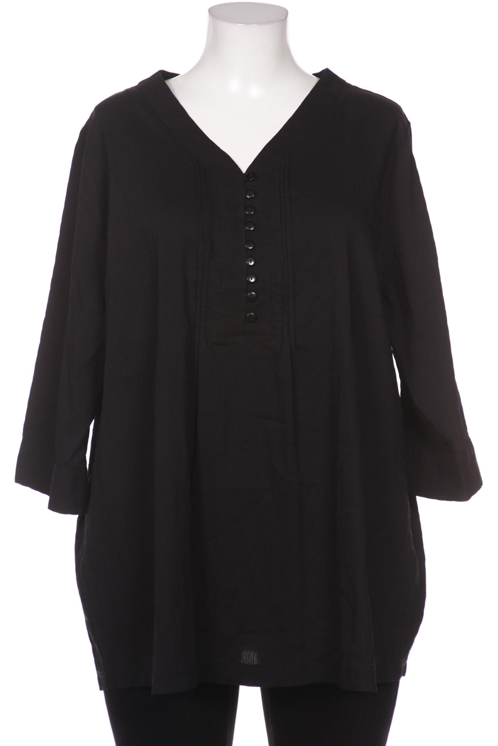 

Ulla Popken Damen Bluse, schwarz, Gr. 50